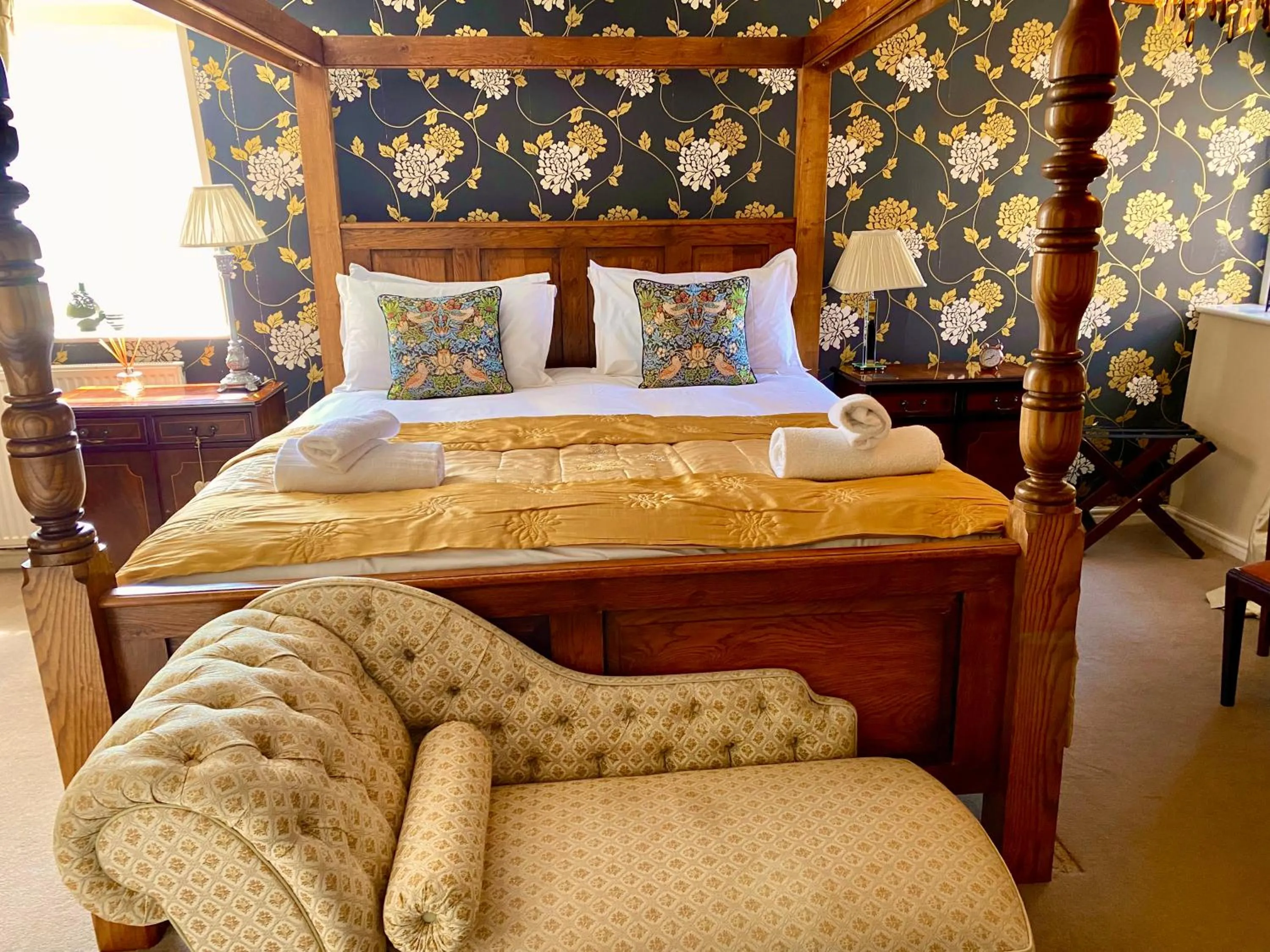 Bed in The Castle House