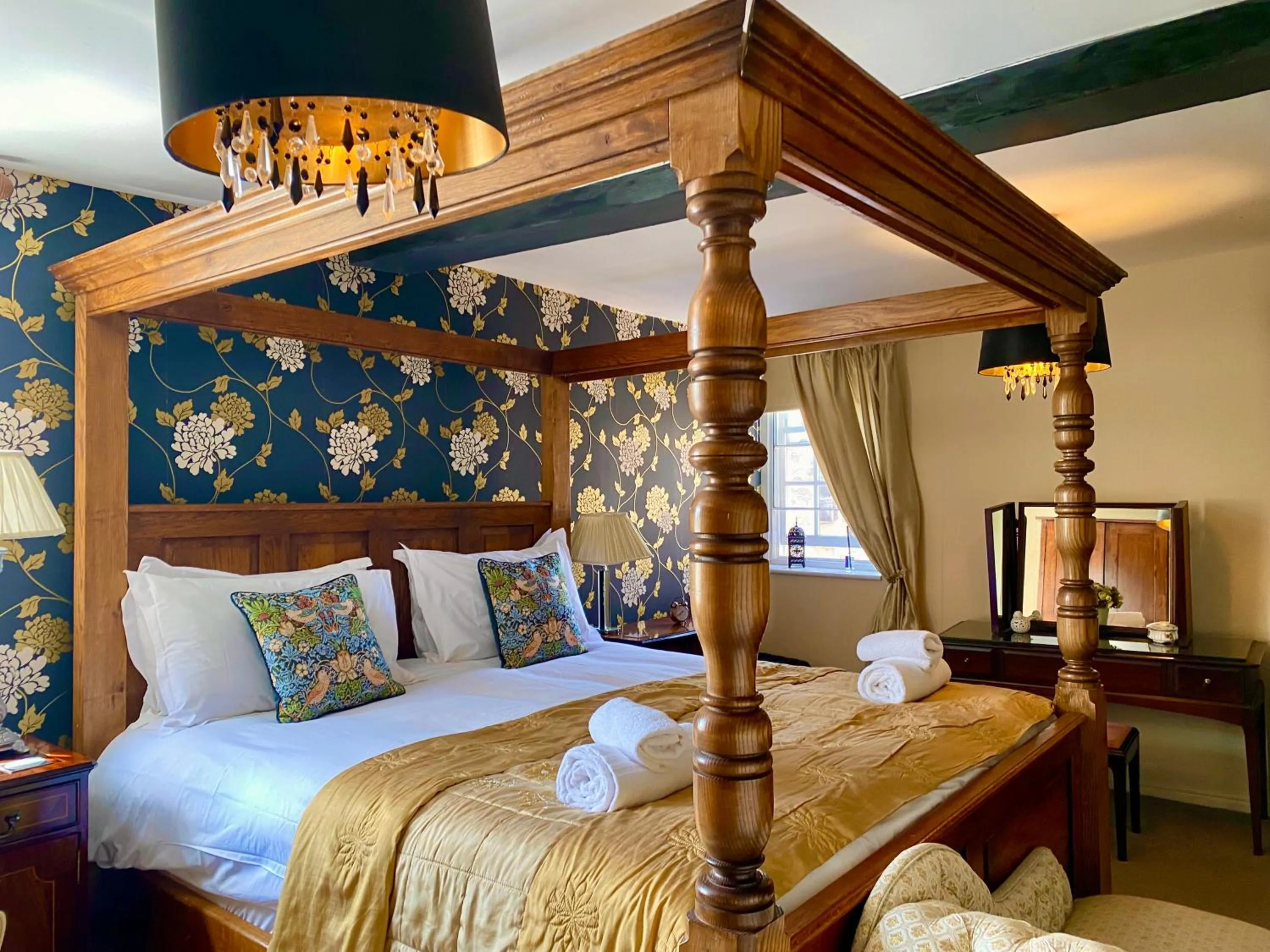 Bed in The Castle House