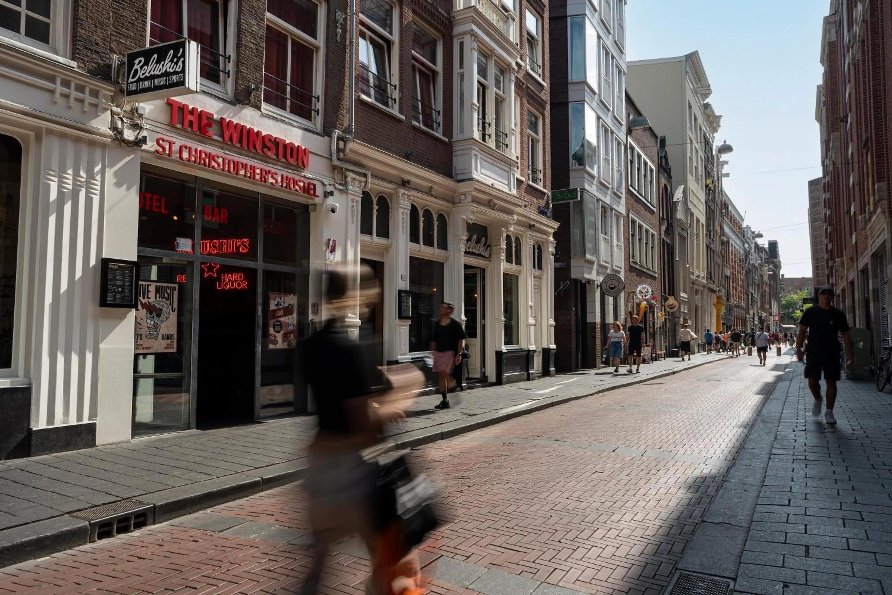 Facade/entrance in St Christopher's Inn Amsterdam - The Winston