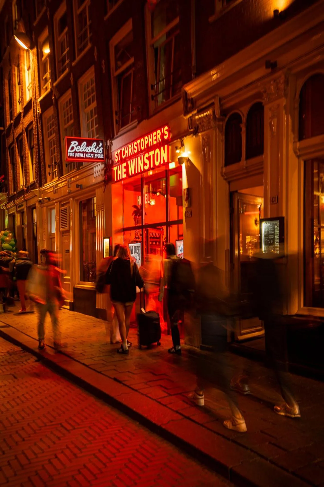 Property building in St Christopher's Inn Amsterdam - The Winston