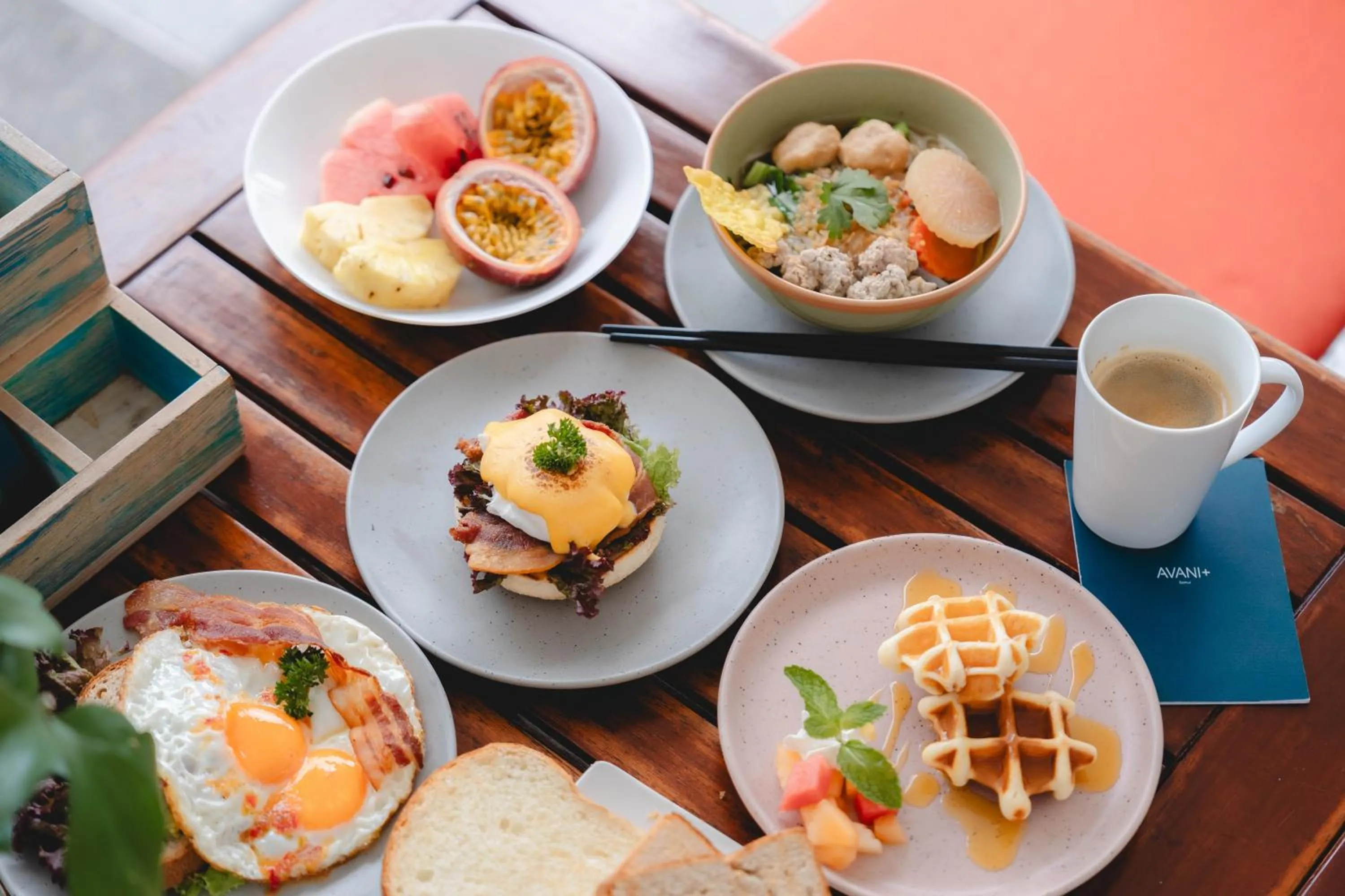 Breakfast in Avani Plus Samui Resort