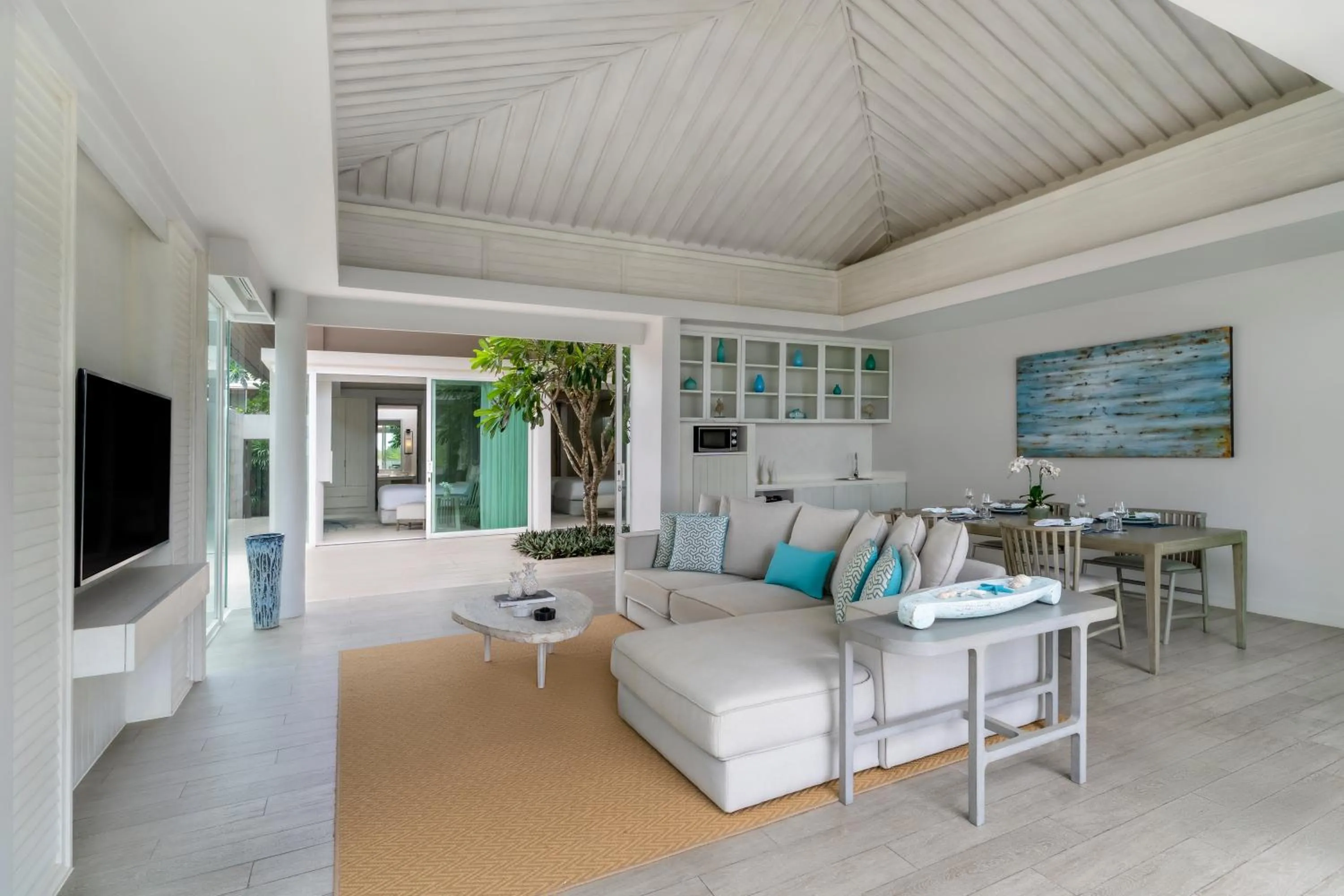 Living room in Avani Plus Samui Resort