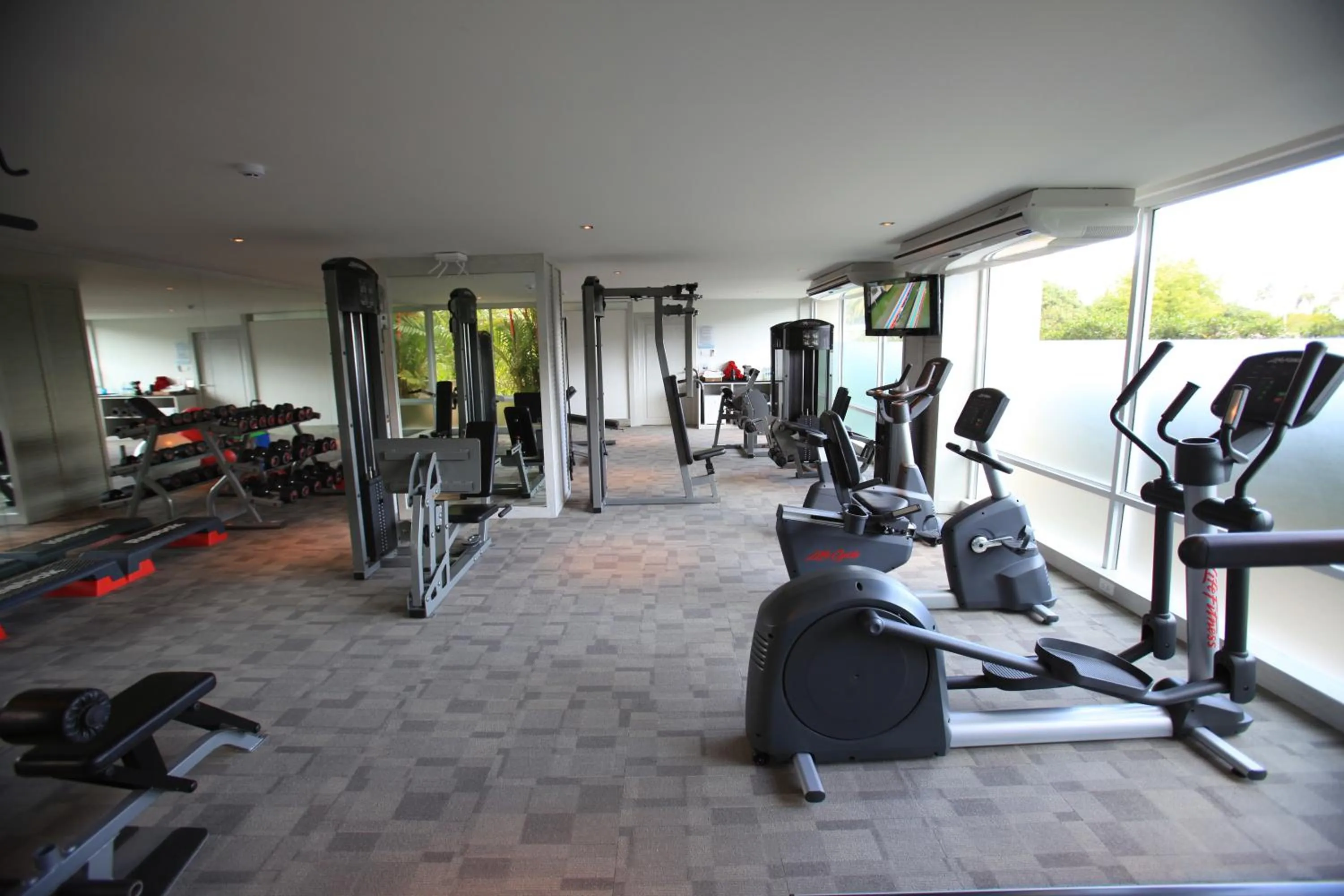 Fitness centre/facilities in Avani Plus Samui Resort