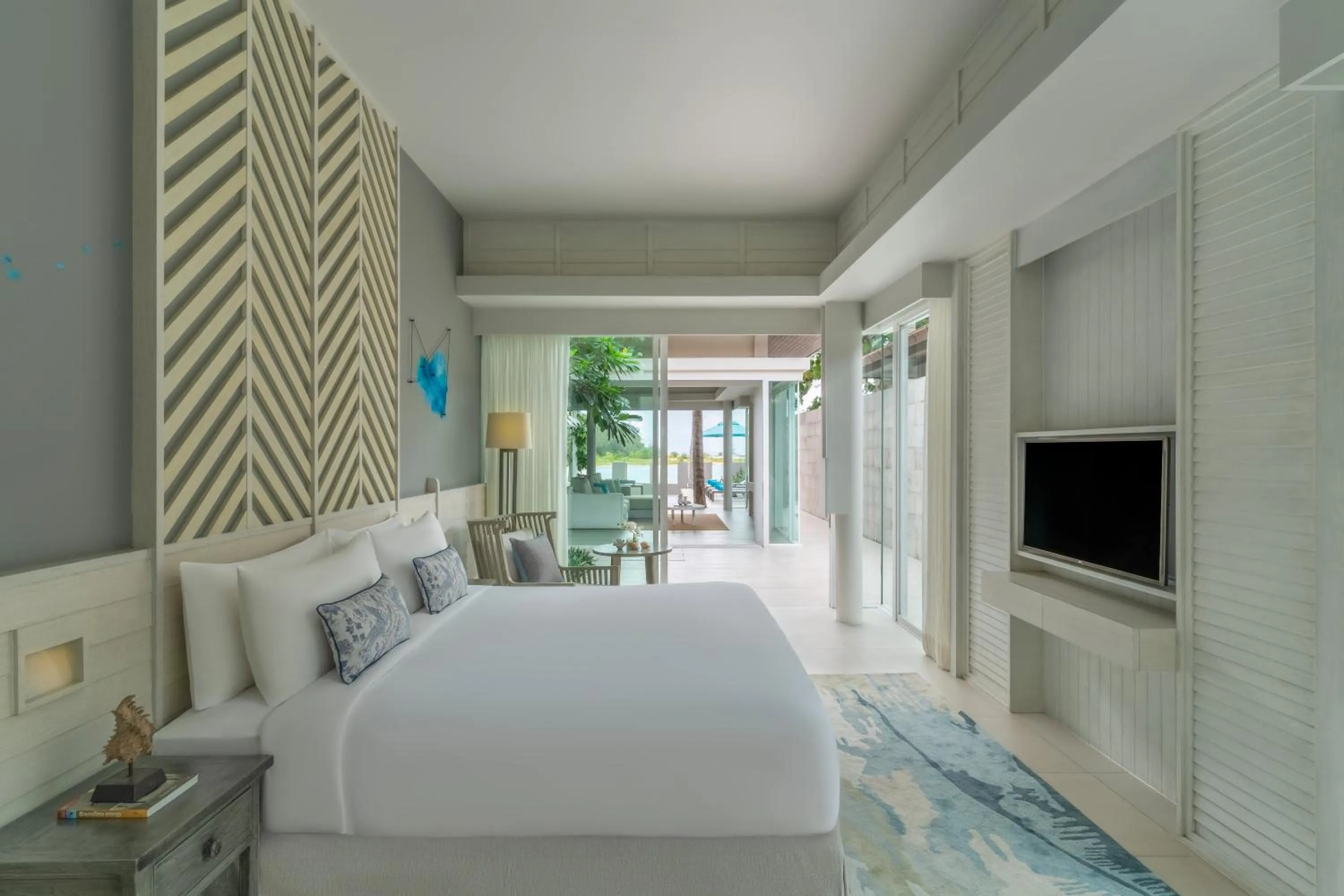 Bedroom, Bed in Avani Plus Samui Resort