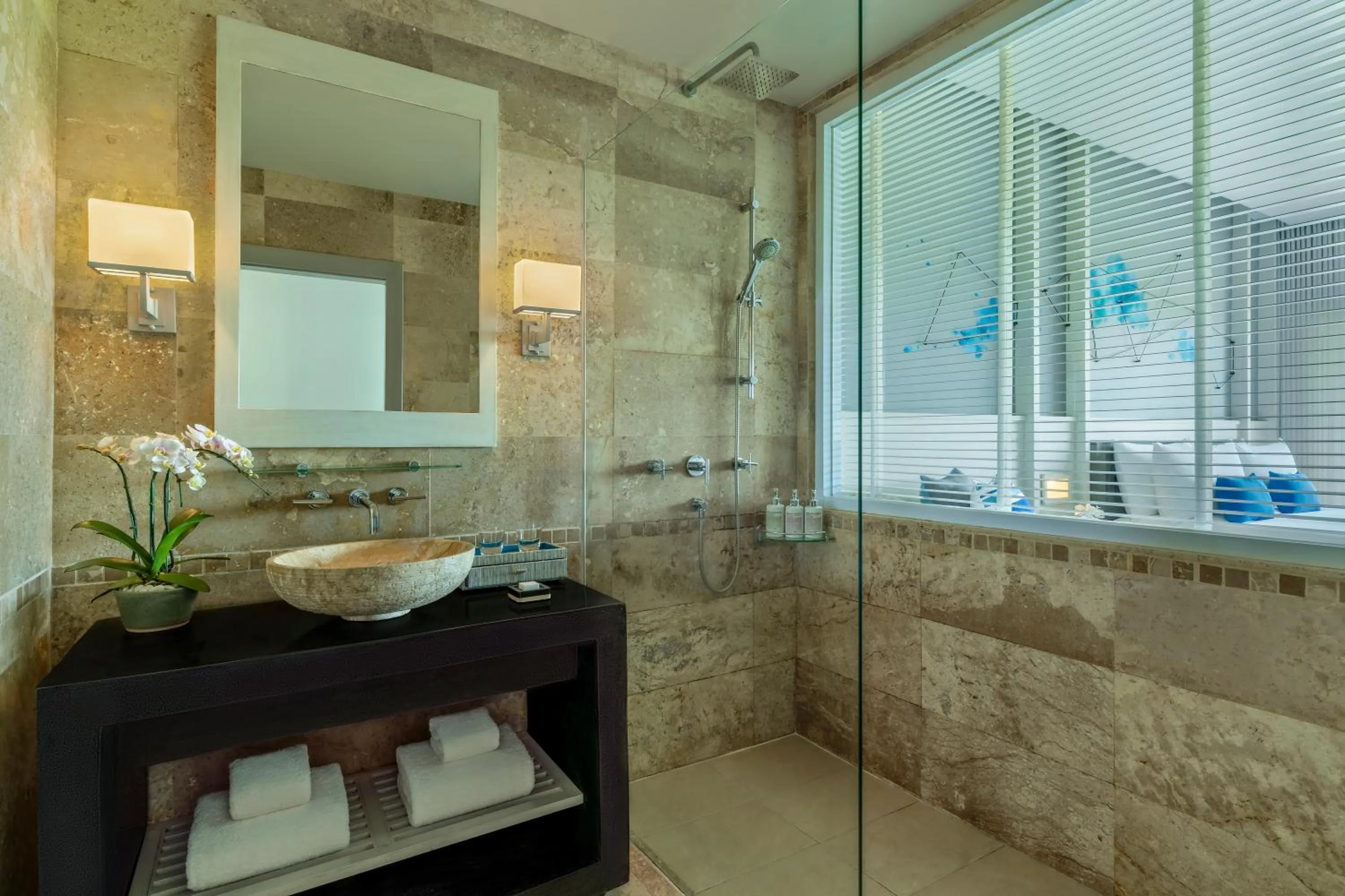 Shower in Avani Plus Samui Resort