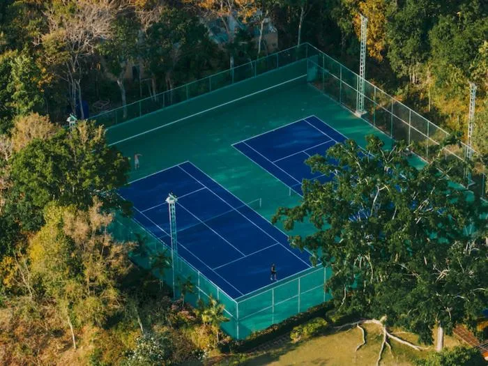 Tennis court in Pimalai Resort & Spa