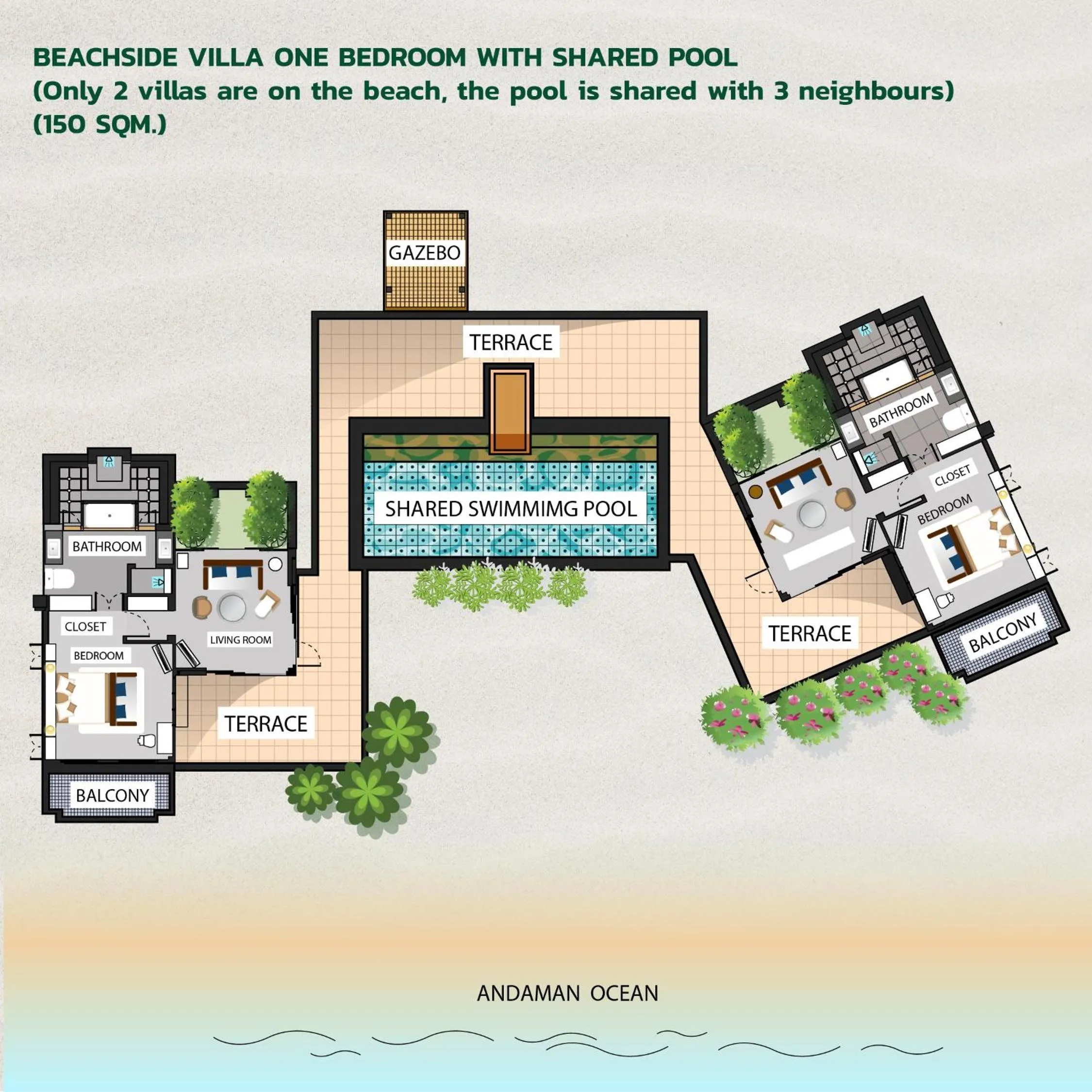Floor plan in Pimalai Resort & Spa