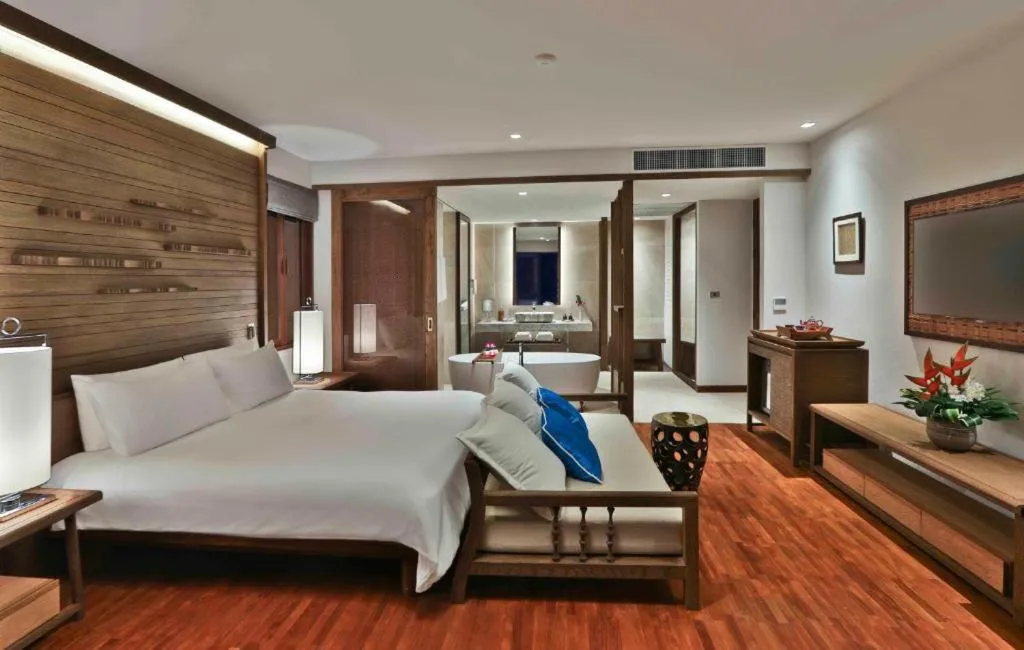 Bed in Pimalai Resort & Spa