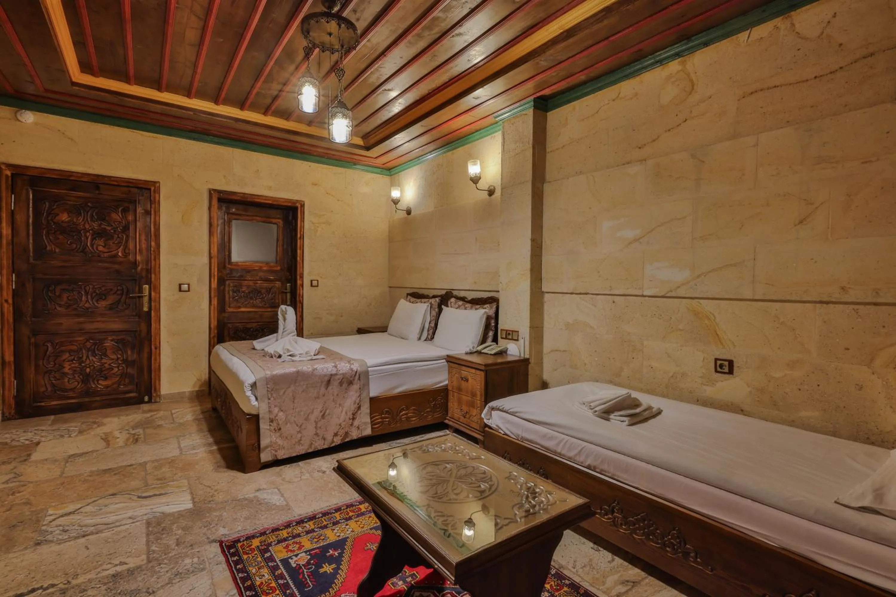 Photo of the whole room, Bed in Feel Cappadocia Stone House