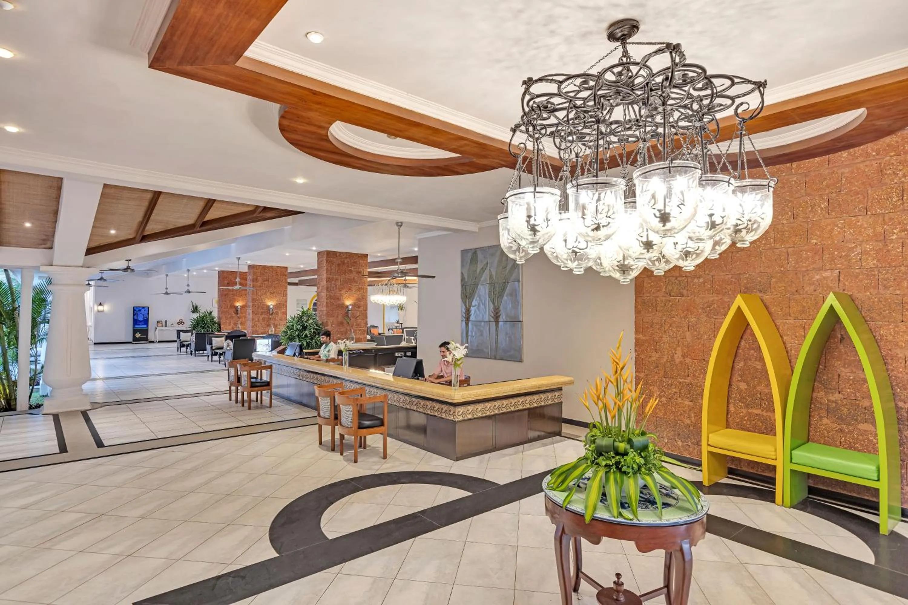 Lobby or reception in Club Mahindra Emerald Palms, Goa