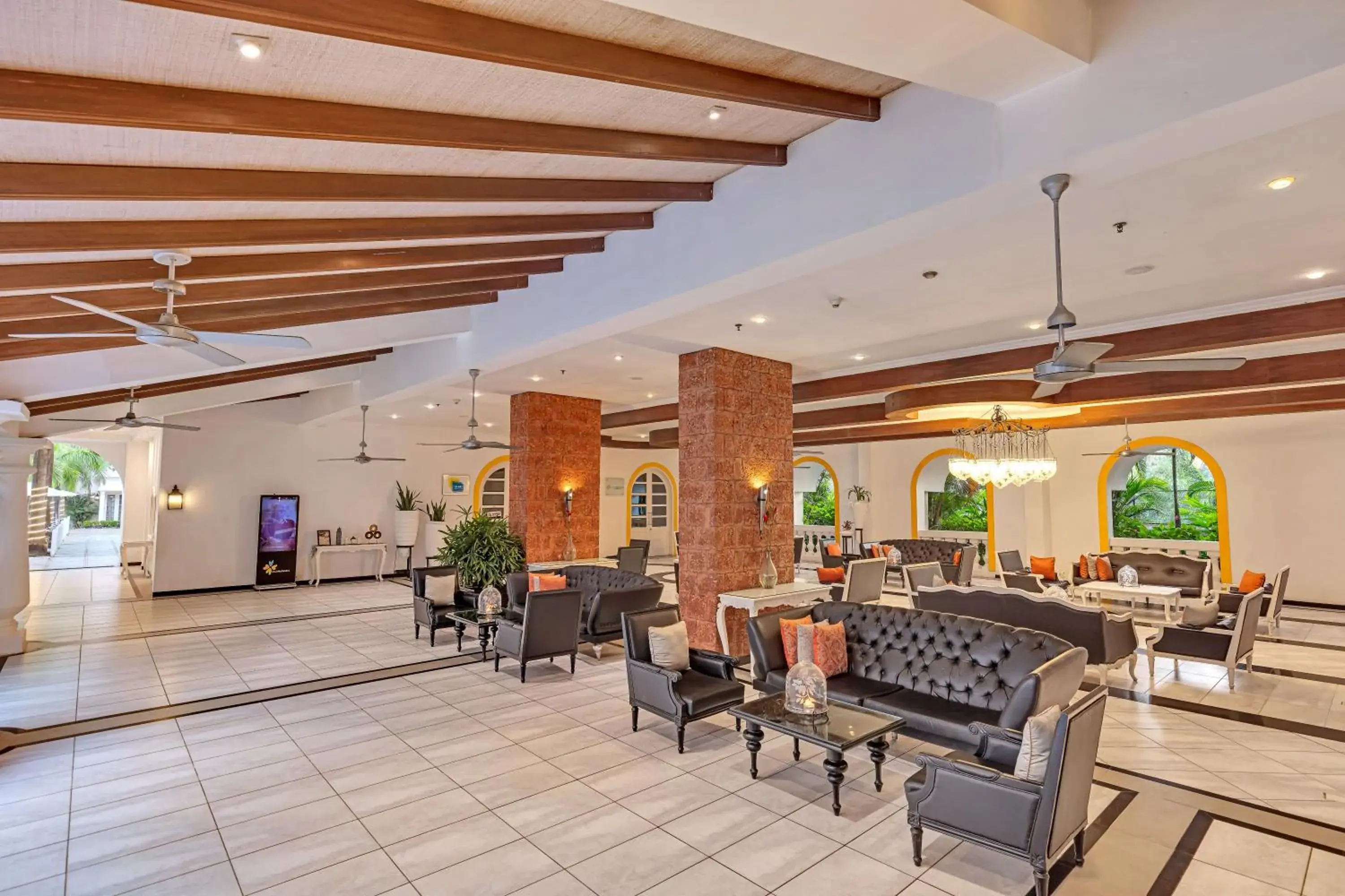 Lobby or reception in Club Mahindra Emerald Palms, Goa Lobby or reception in Club Mahindra Emerald Palms, Goa
