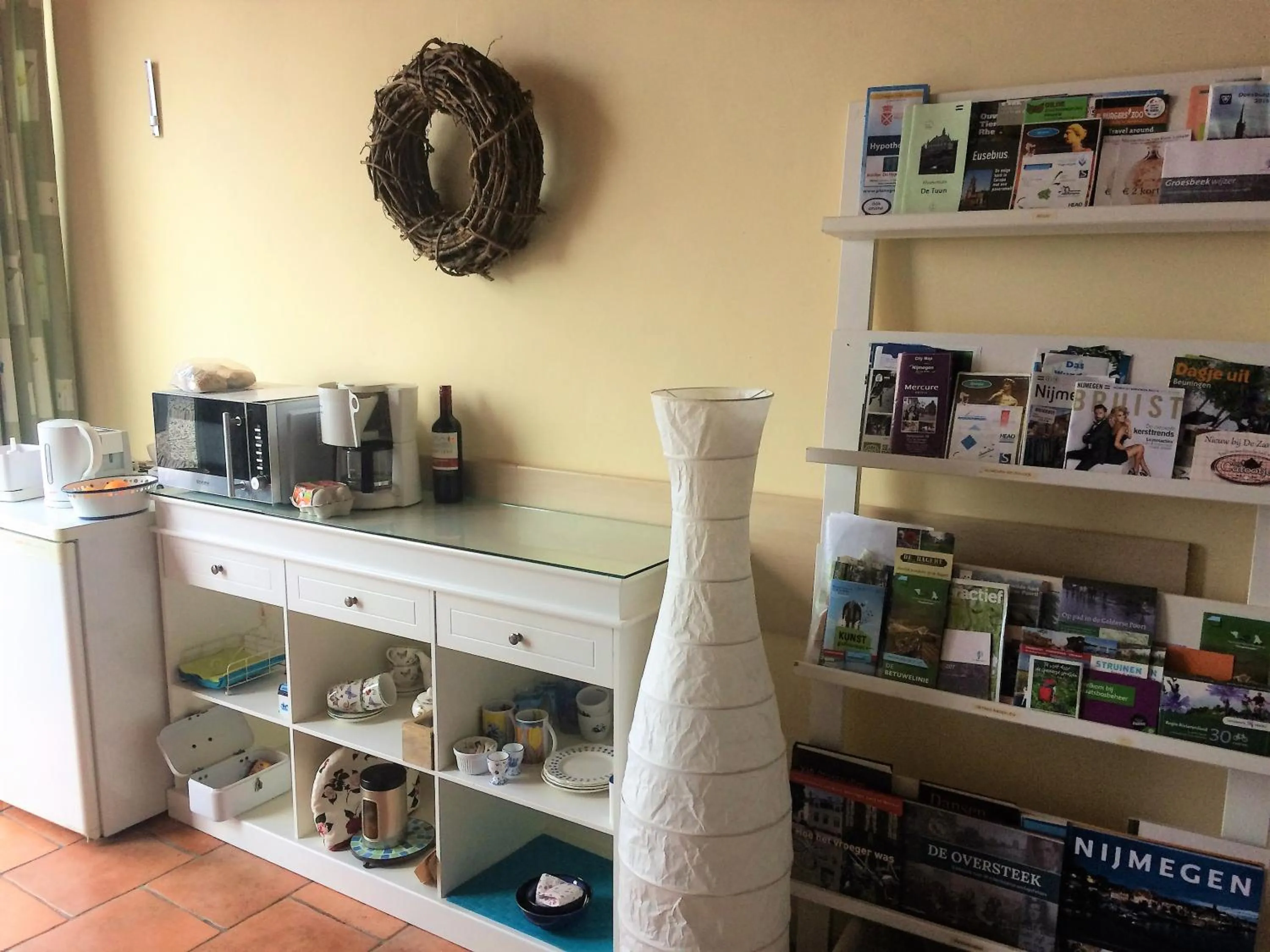 Food and drinks in Bed and Garden Alde Coninckshof