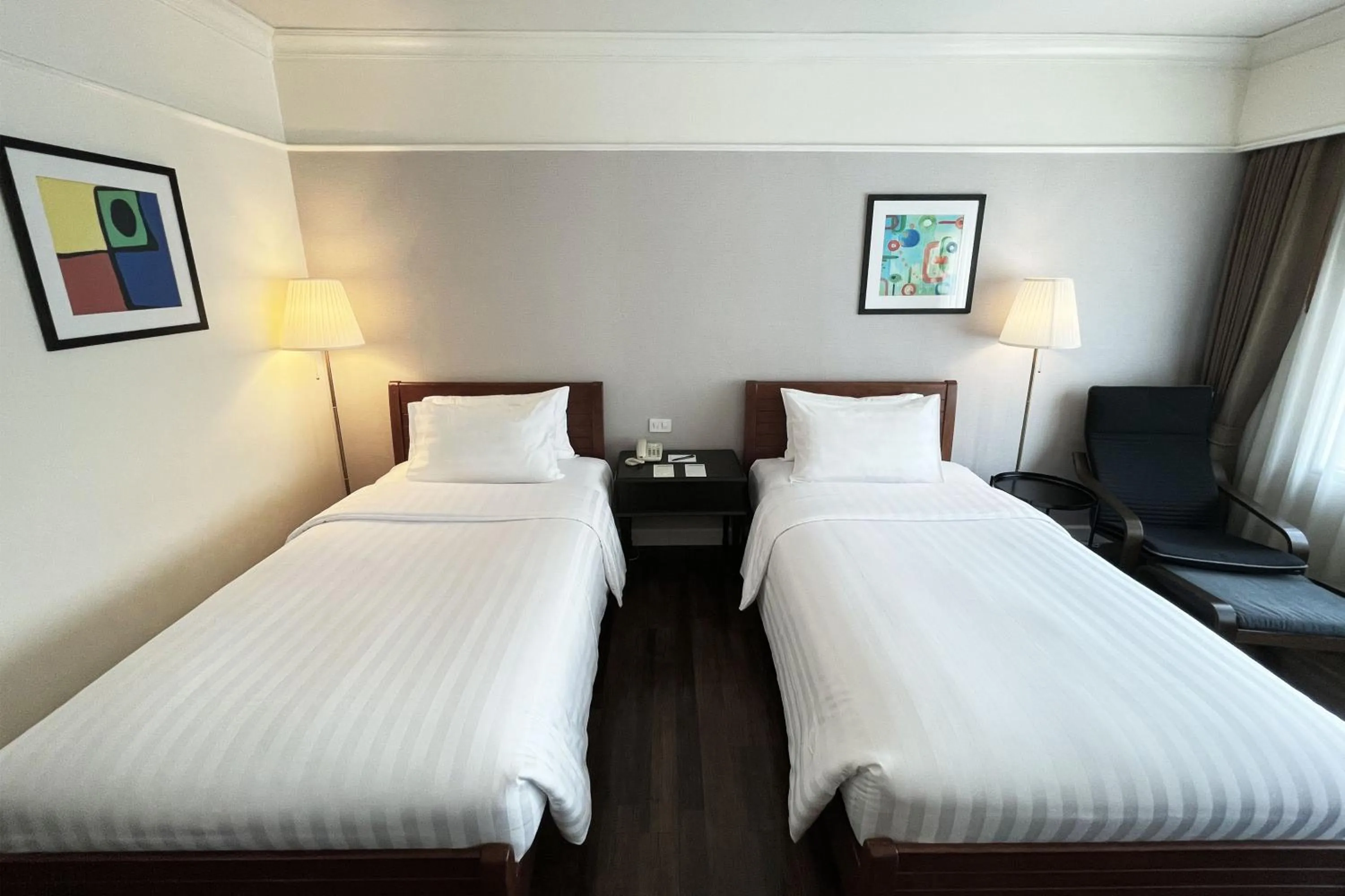 Bed in Le Siam Hotel Silom Bangkok by PCL