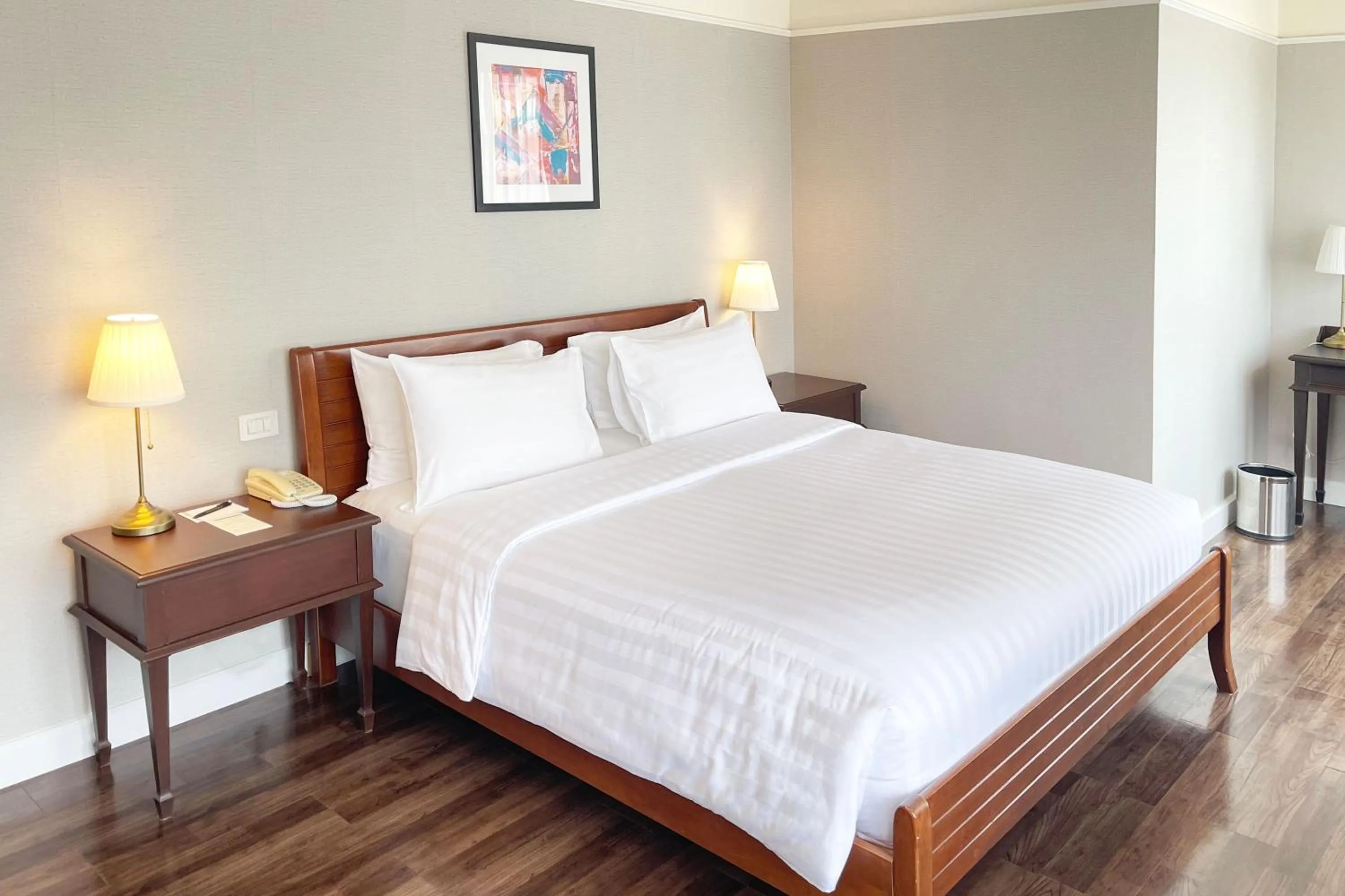 Bed in Le Siam Hotel Silom Bangkok by PCL