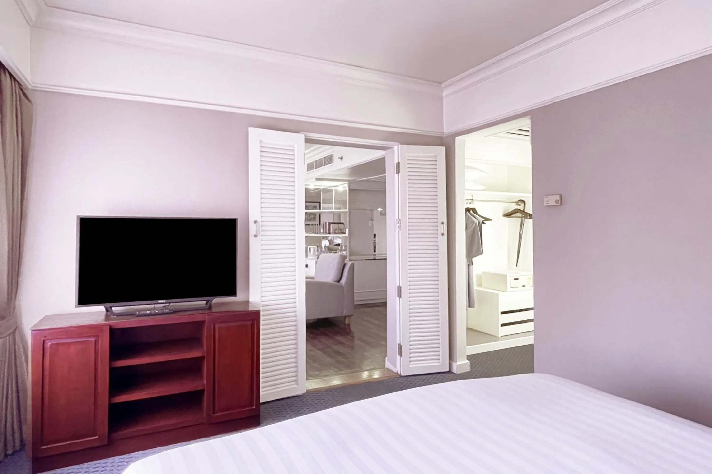 TV and multimedia, Bed in Le Siam Hotel Silom Bangkok by PCL