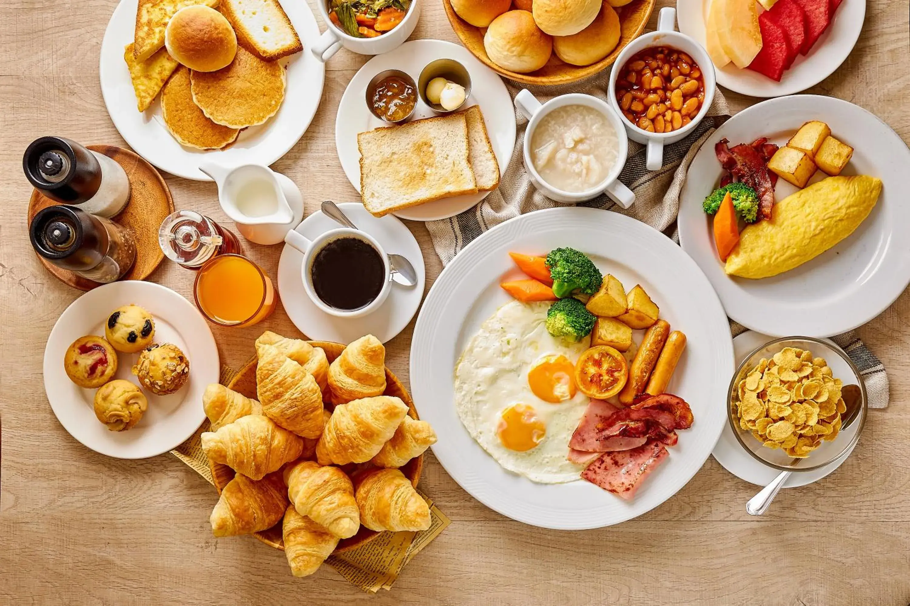 Breakfast in Le Siam Hotel Silom Bangkok by PCL Breakfast in Le Siam Hotel Silom Bangkok by PCL