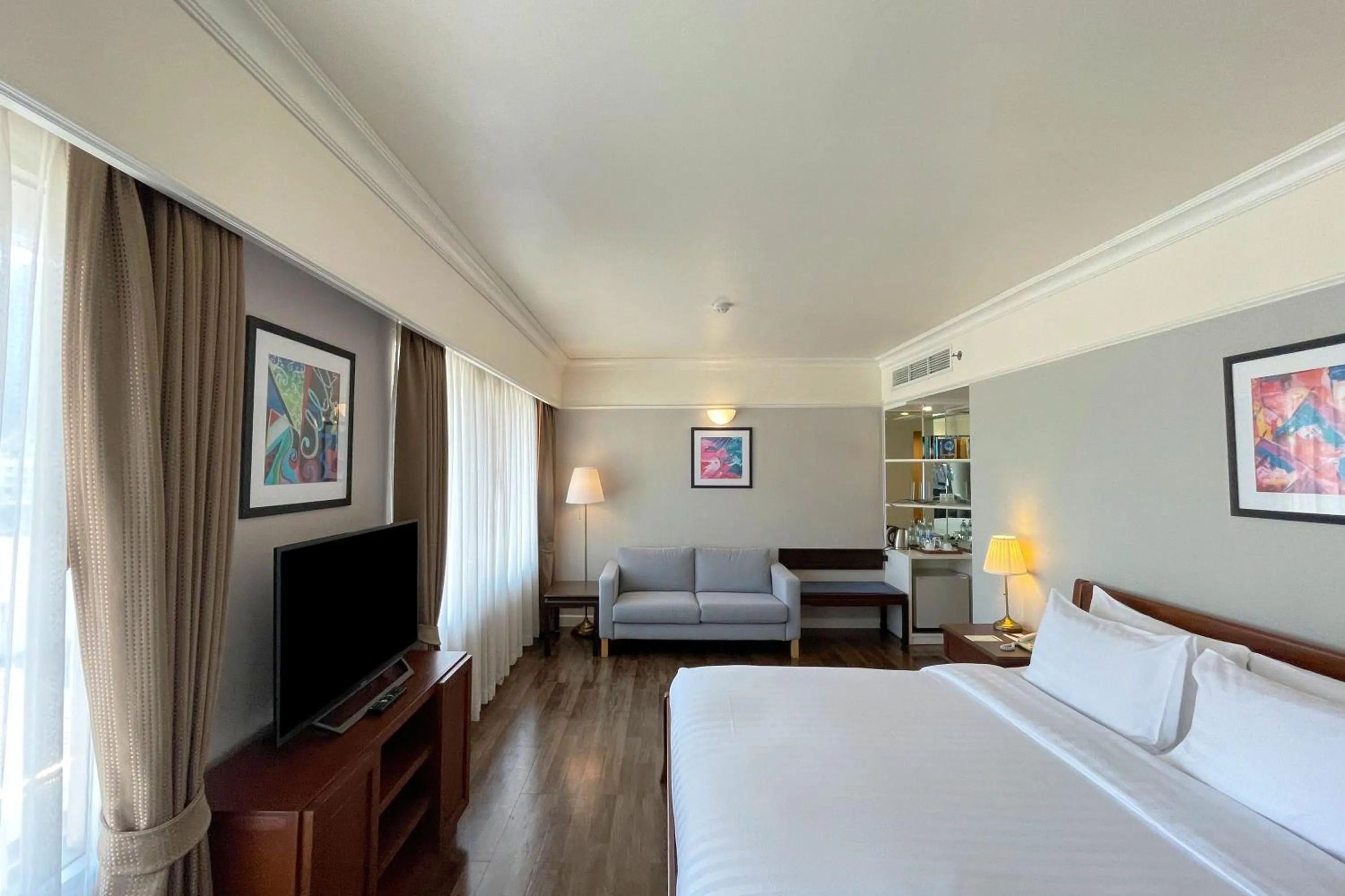 Bed in Le Siam Hotel Silom Bangkok by PCL