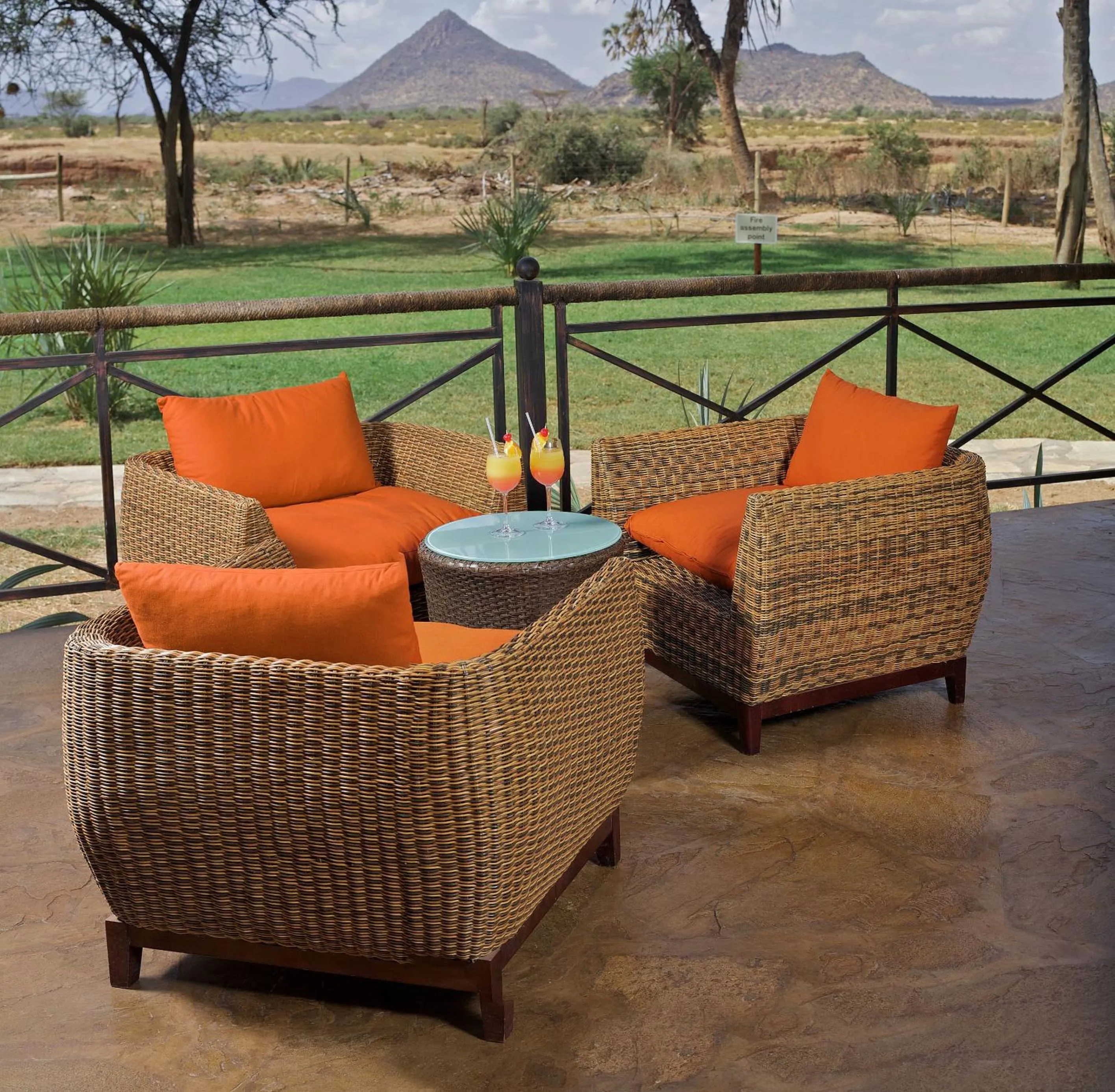 Balcony/Terrace in Ashnil Samburu Camp