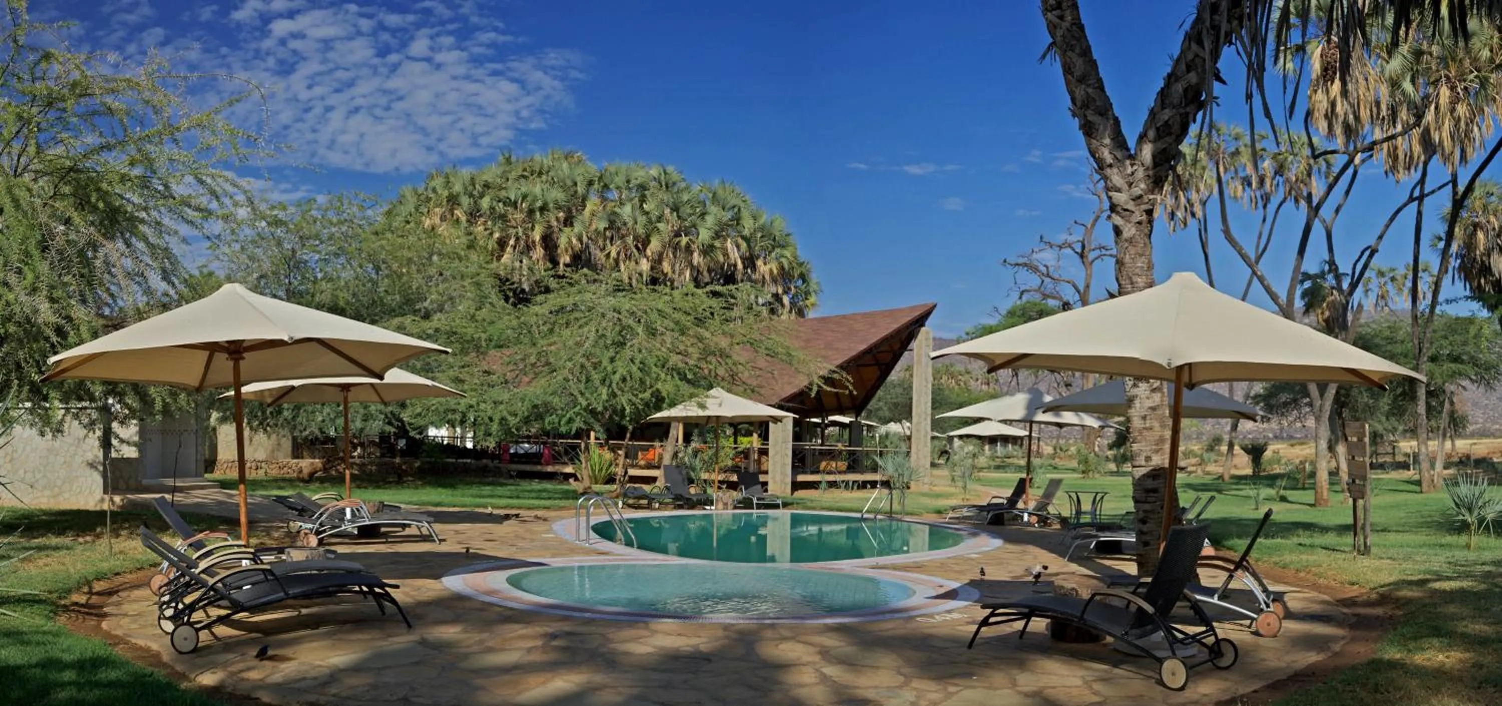Swimming pool in Ashnil Samburu Camp