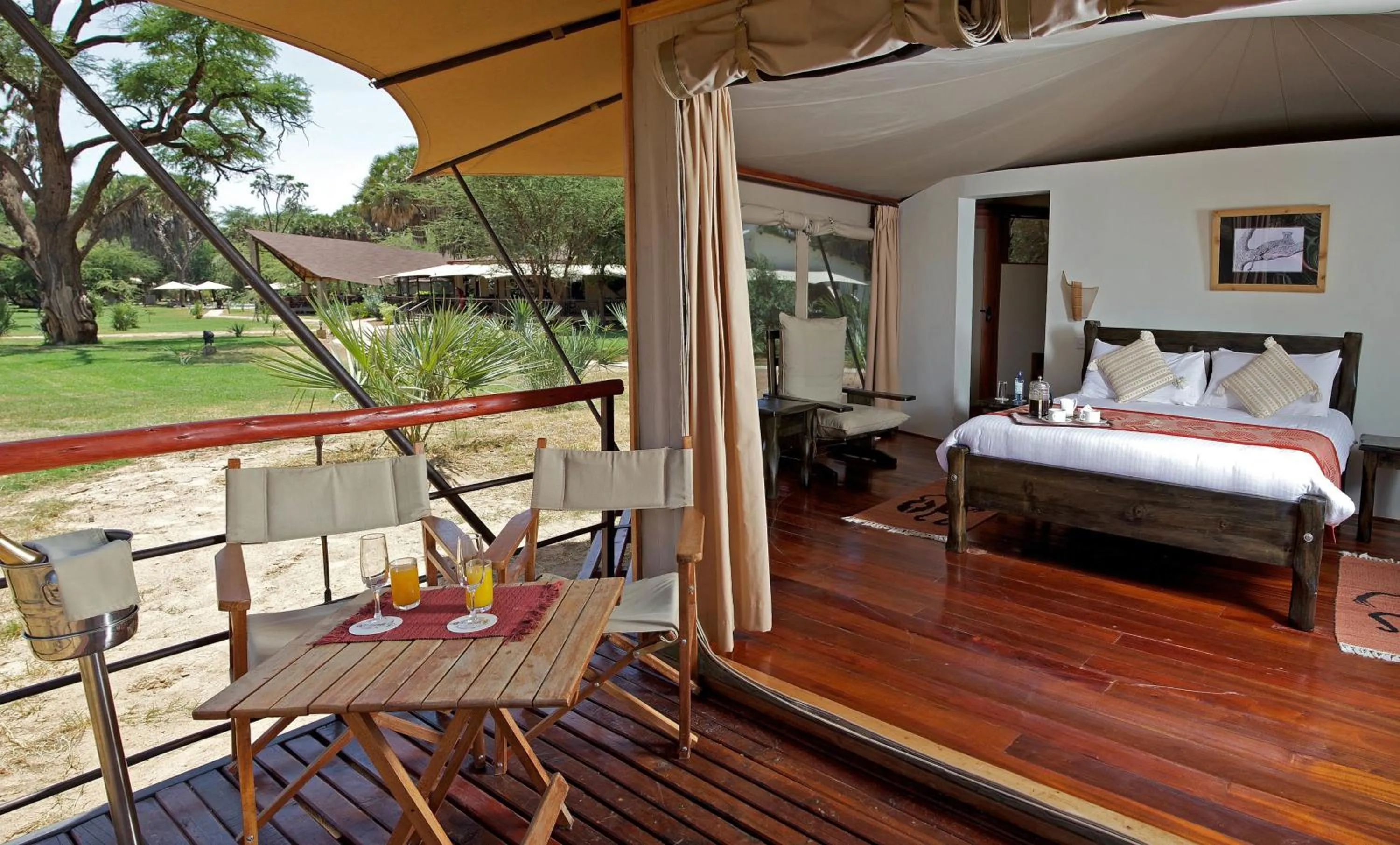Day, Bed in Ashnil Samburu Camp