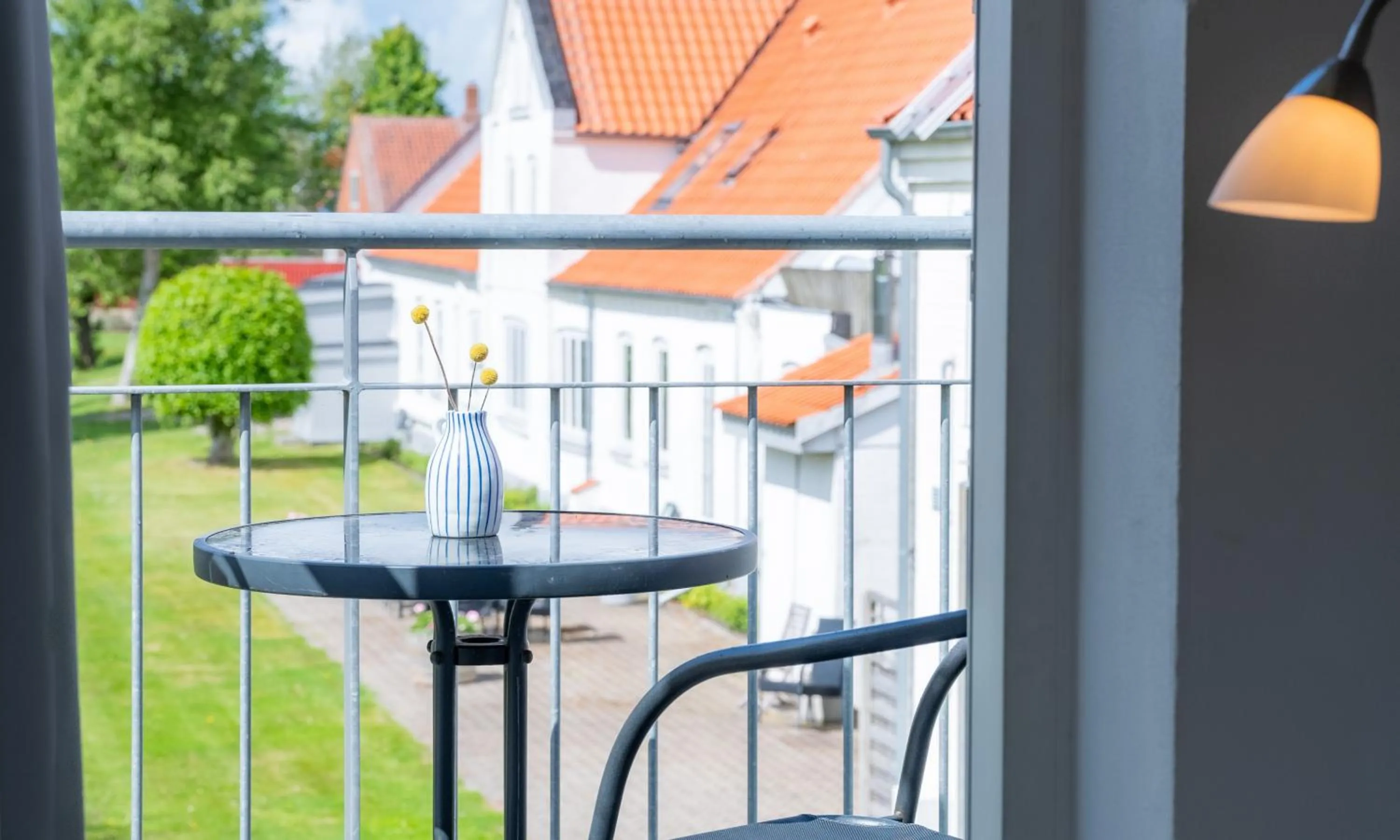 Balcony/Terrace in Aalbæk Badehotel