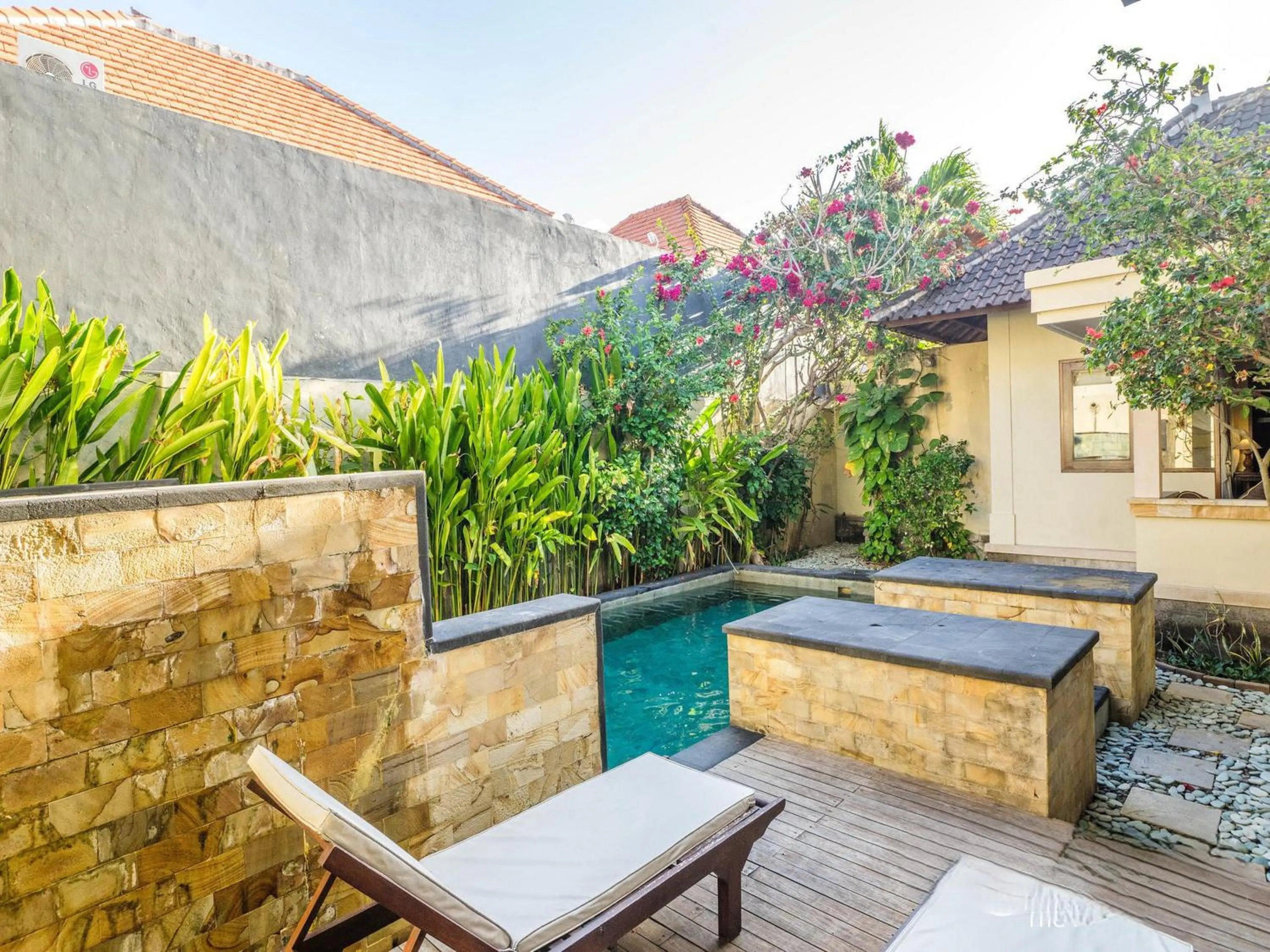 Pool view in Villa Diana Bali