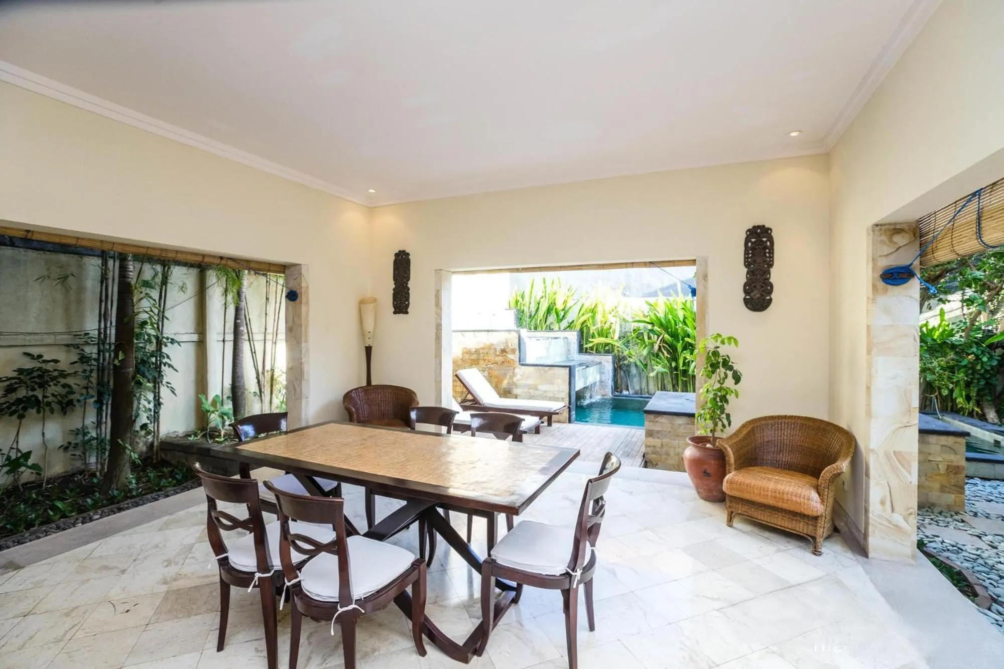 Patio in Villa Diana Bali