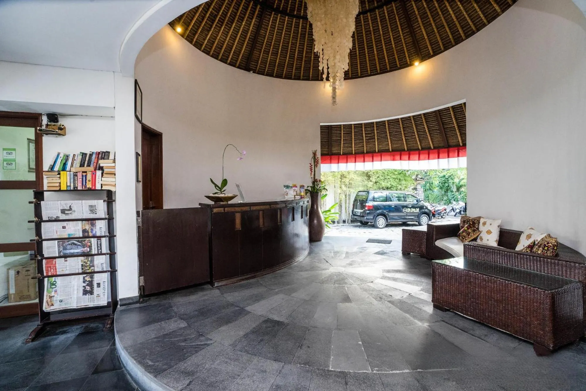 Lobby or reception in Villa Diana Bali