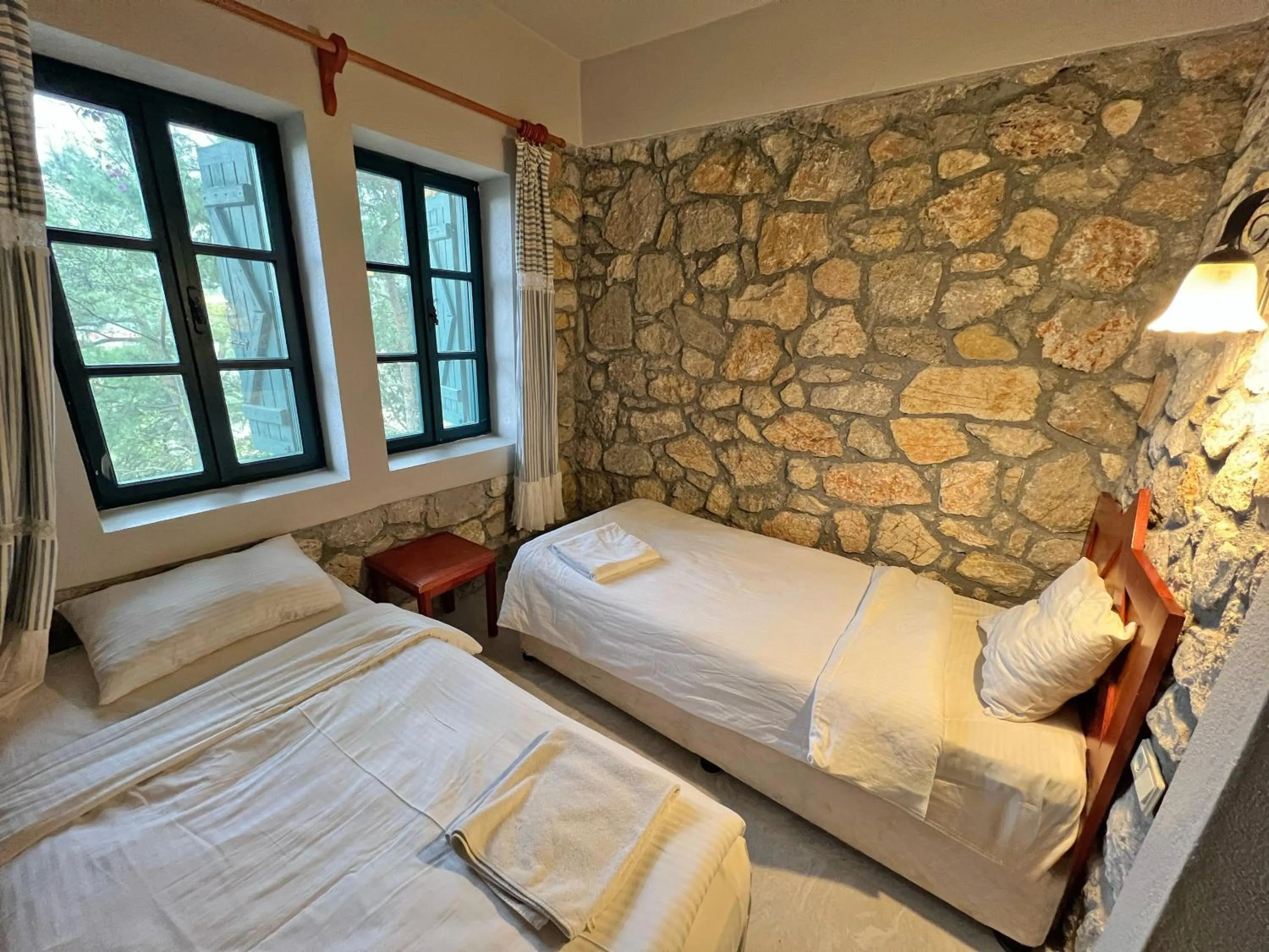 Bed in Symbola Oludeniz Beach Hotel