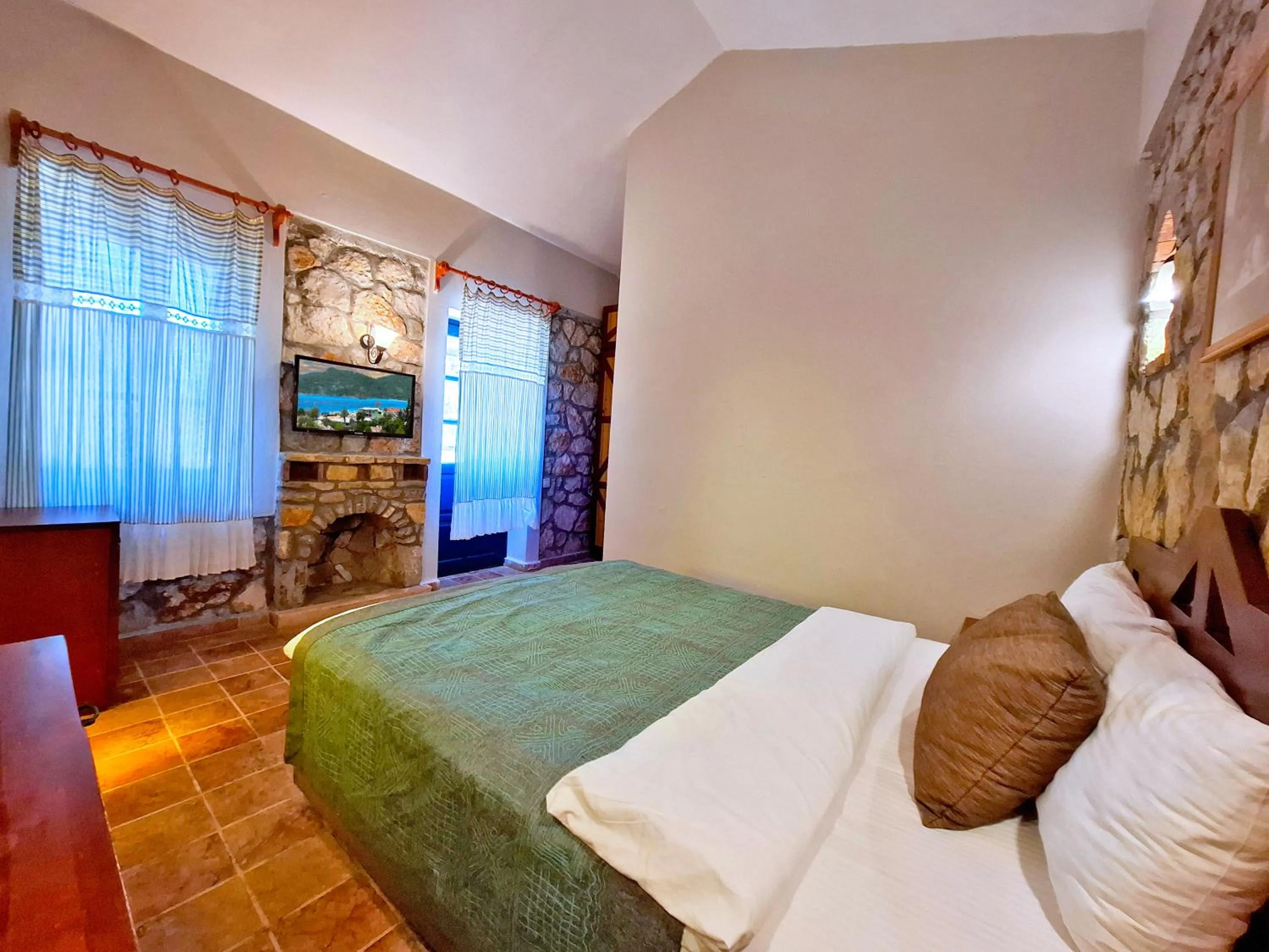 TV and multimedia, Bed in Symbola Oludeniz Beach Hotel