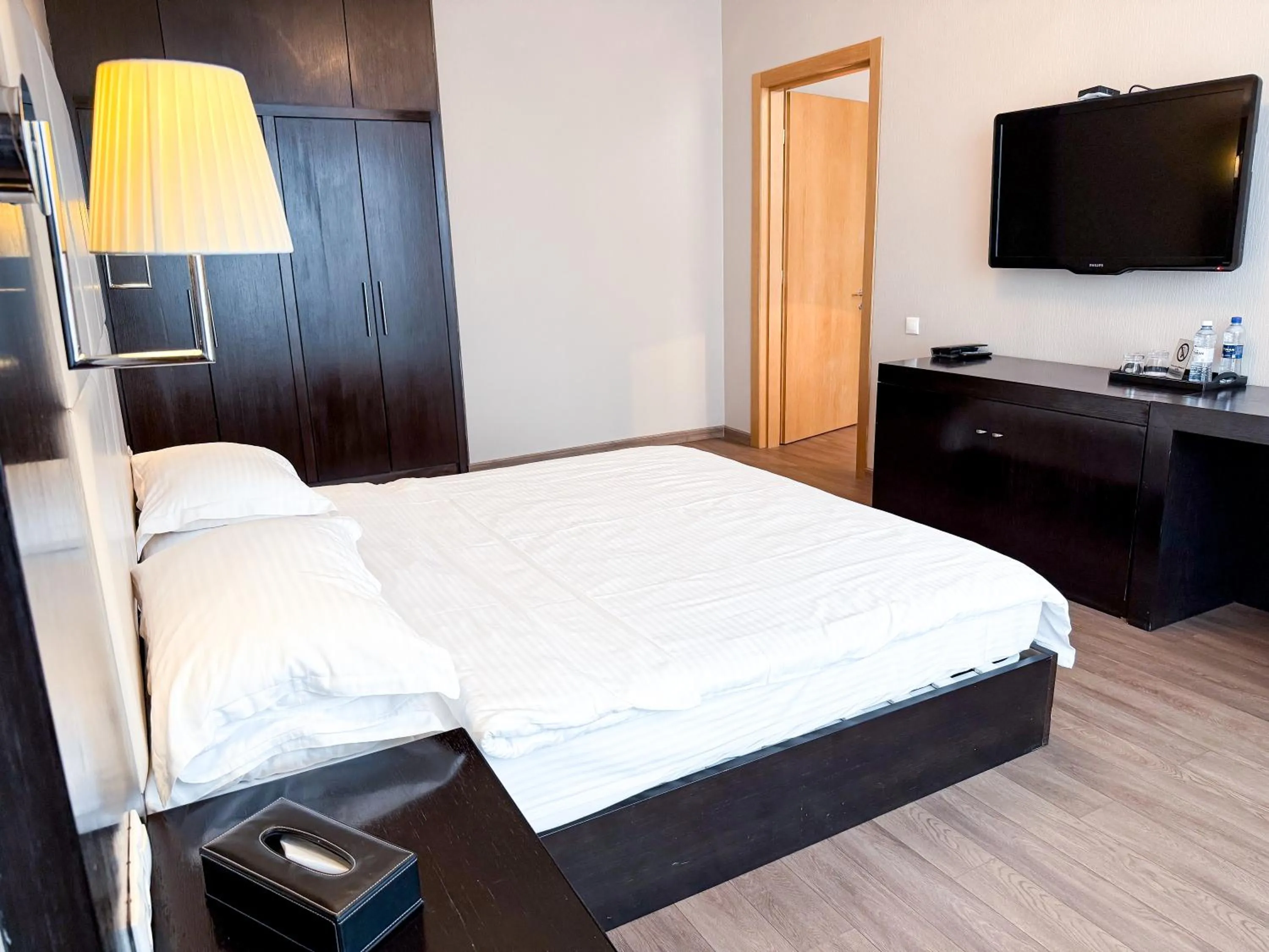 Bed in Voyage Hotel
