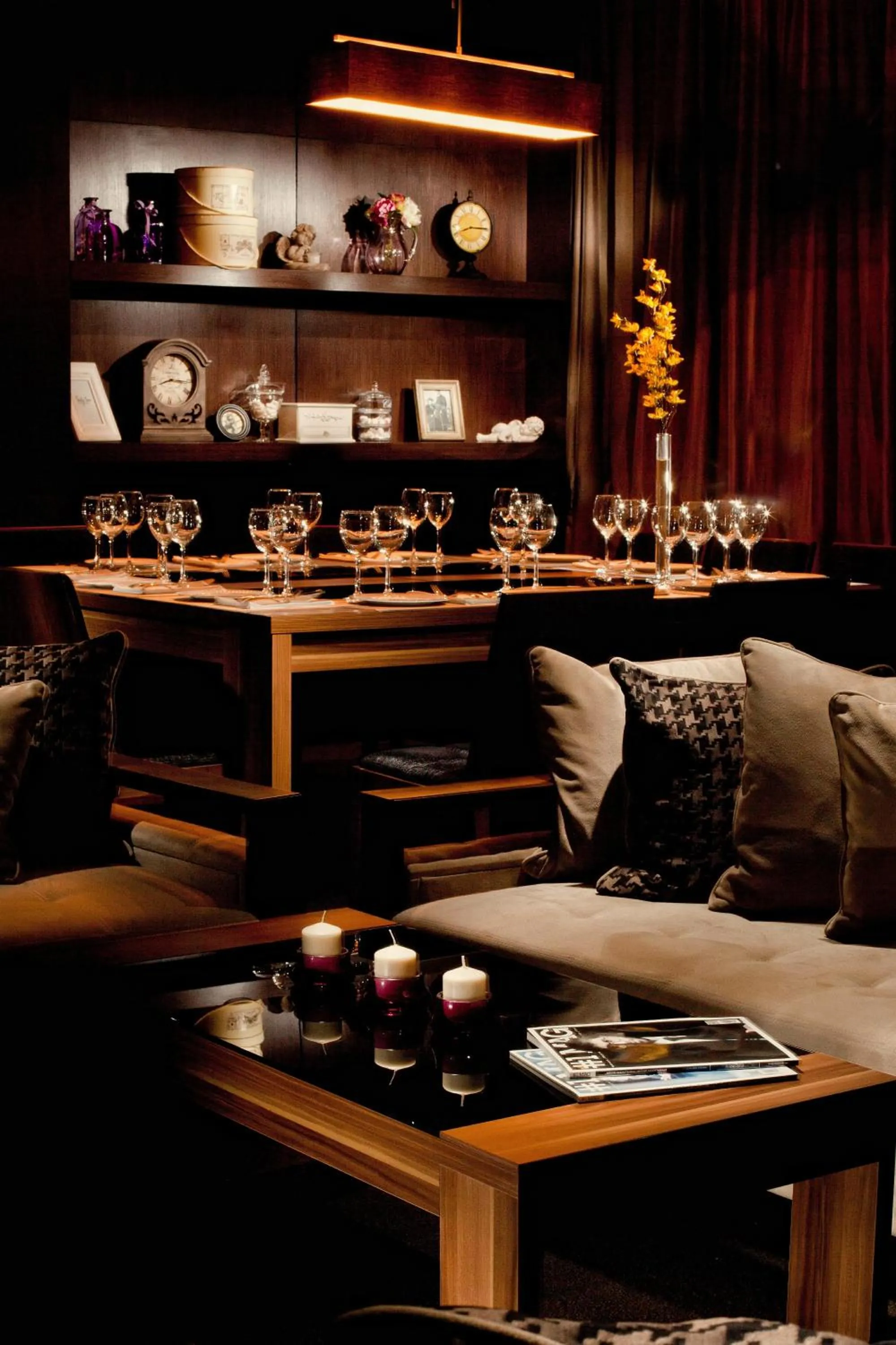 Living room in Voyage Hotel