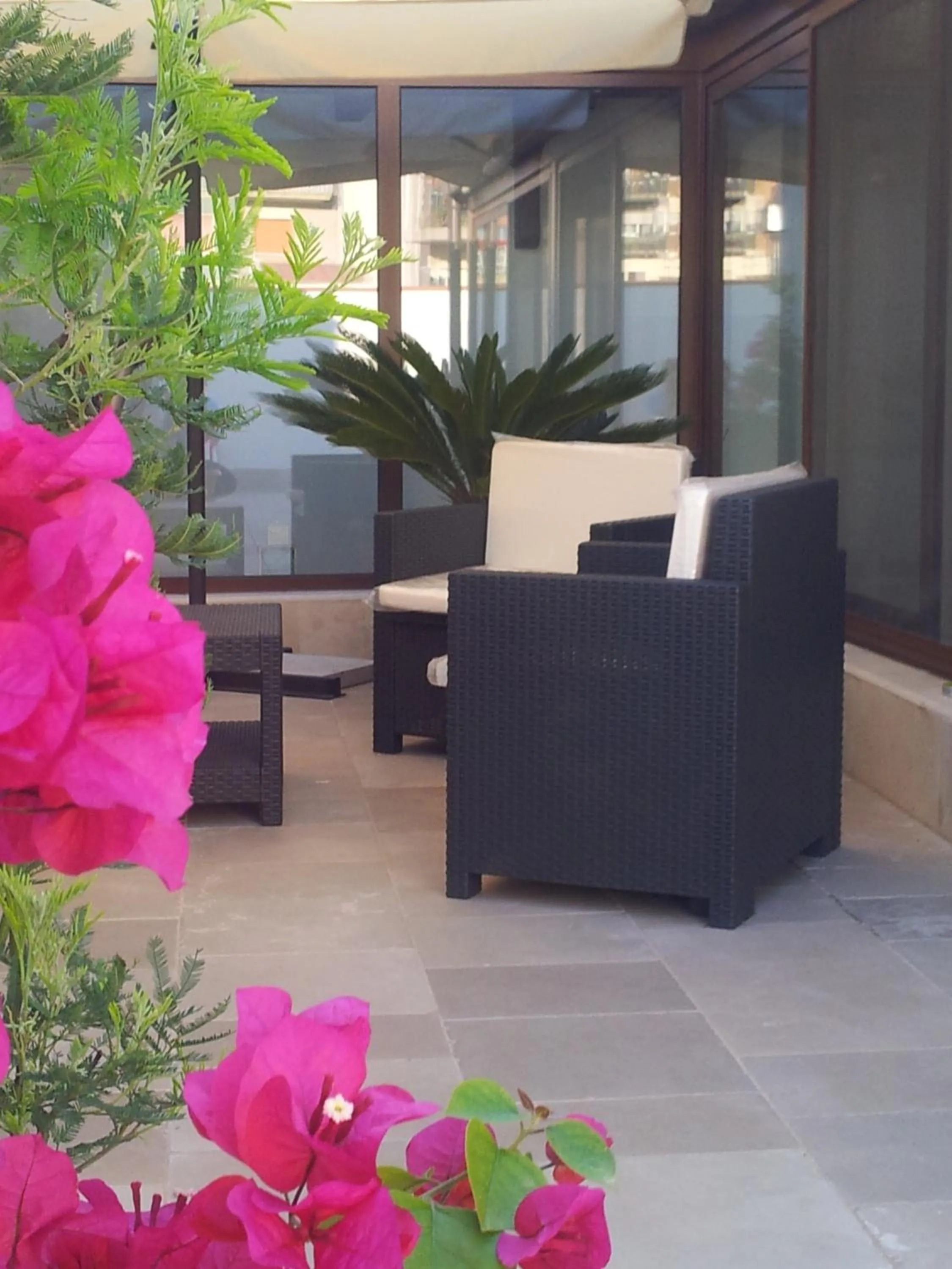 Garden in B&B Torrente Antico