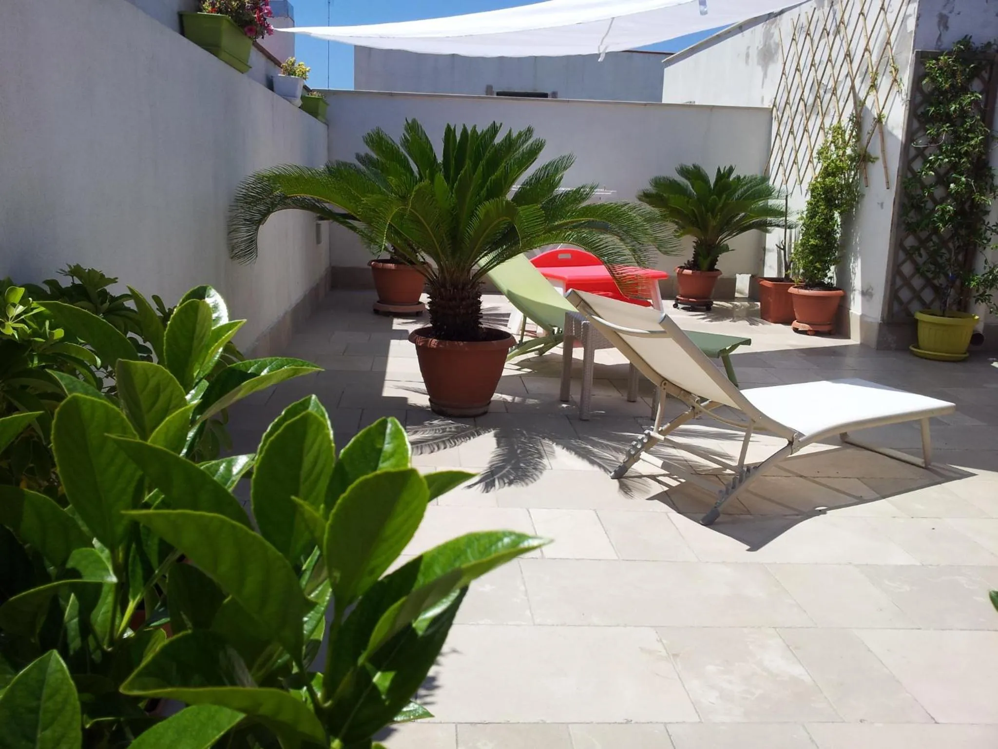 Balcony/Terrace in B&B Torrente Antico