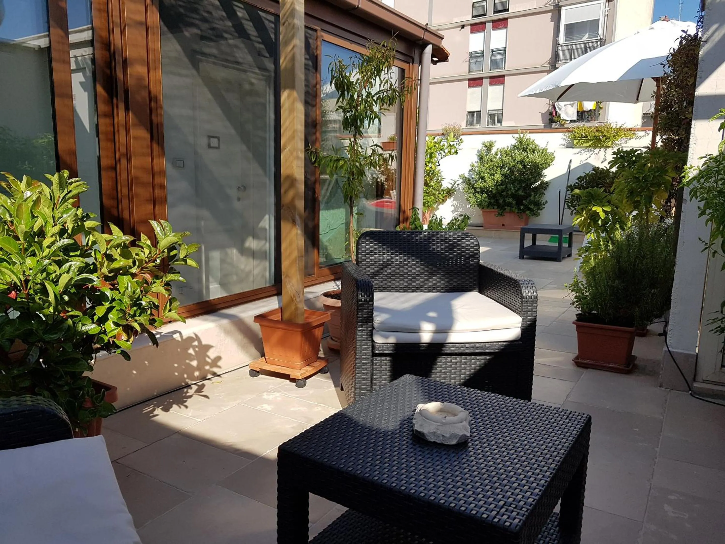 Garden in B&B Torrente Antico