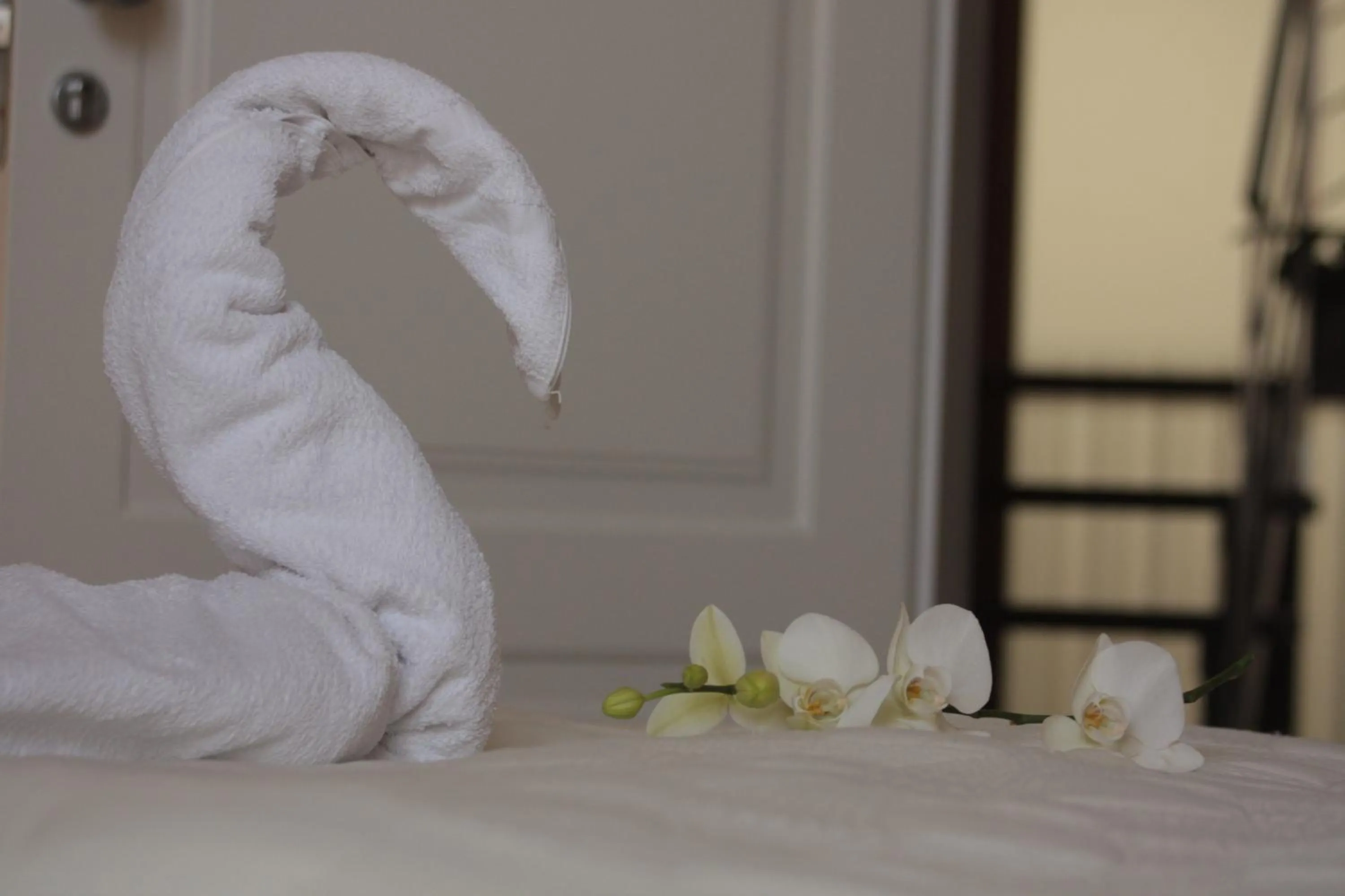 Decorative detail, Bed in B&B Torrente Antico