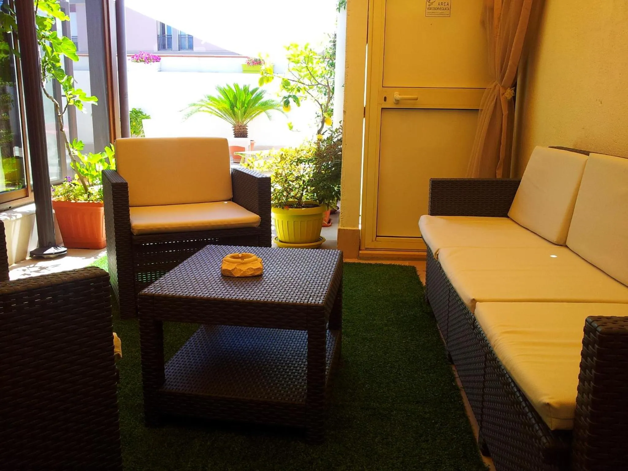 Balcony/Terrace in B&B Torrente Antico