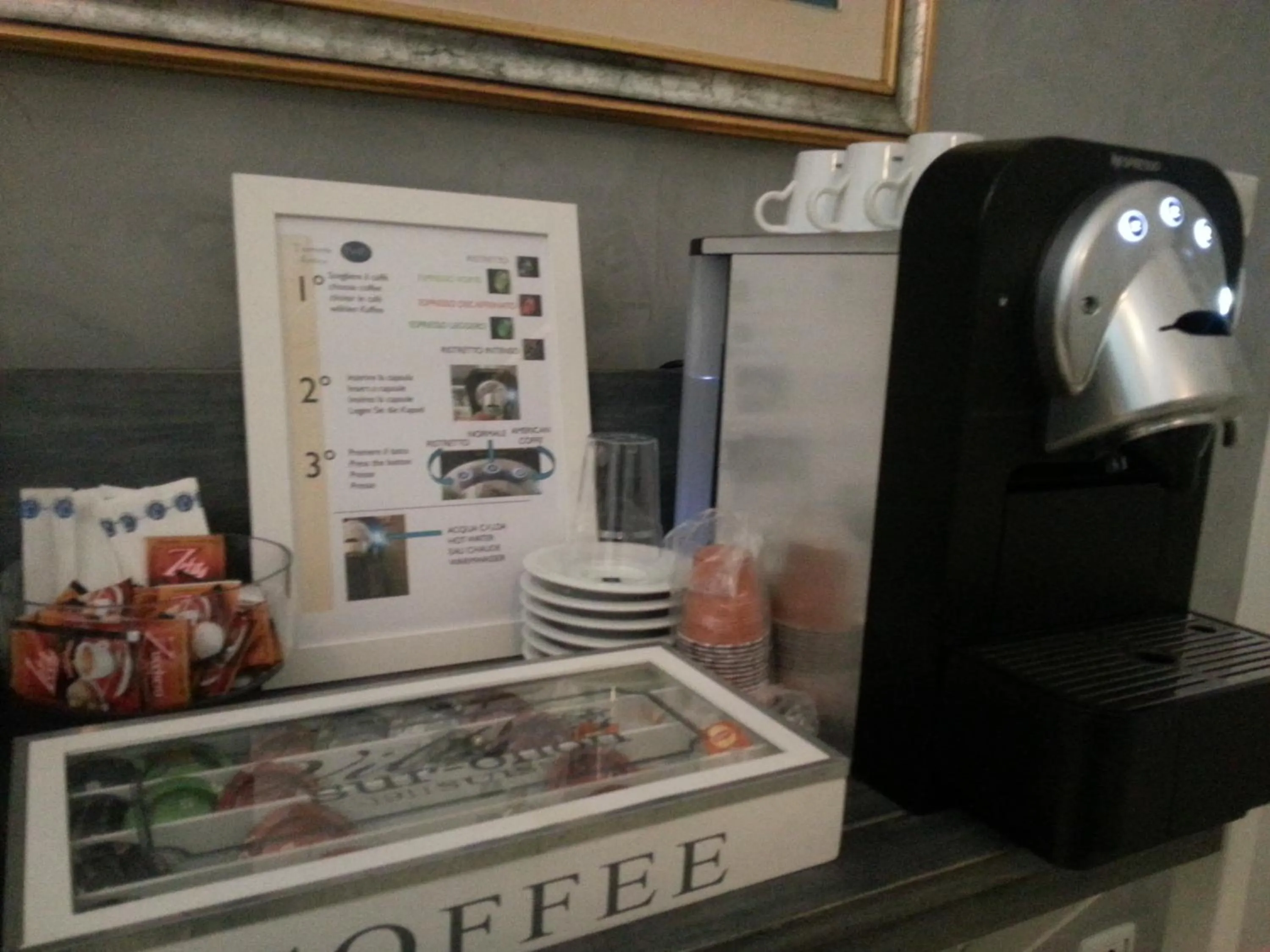 Coffee/tea facilities in B&B Torrente Antico