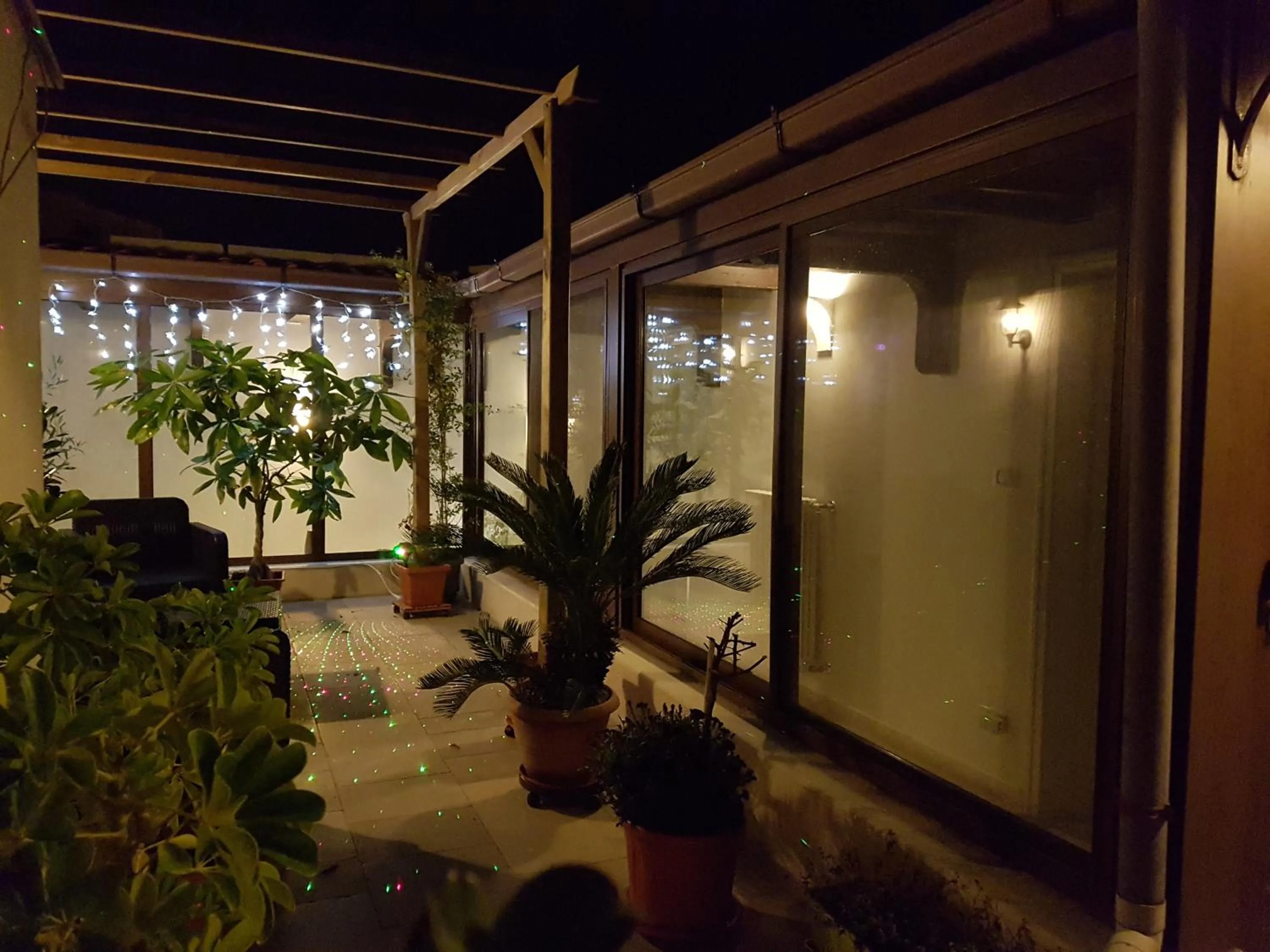 Patio in B&B Torrente Antico