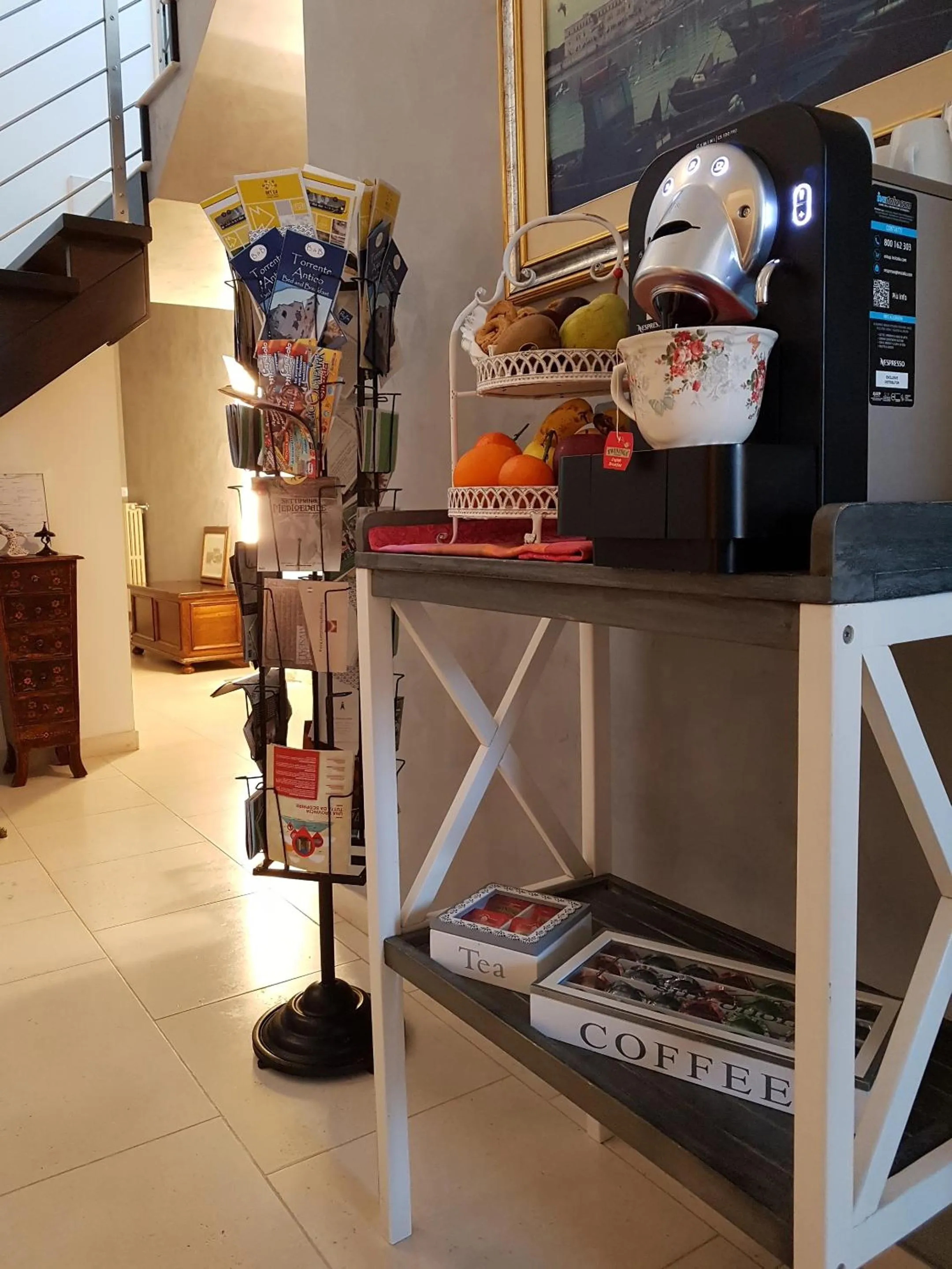 Lobby or reception in B&B Torrente Antico