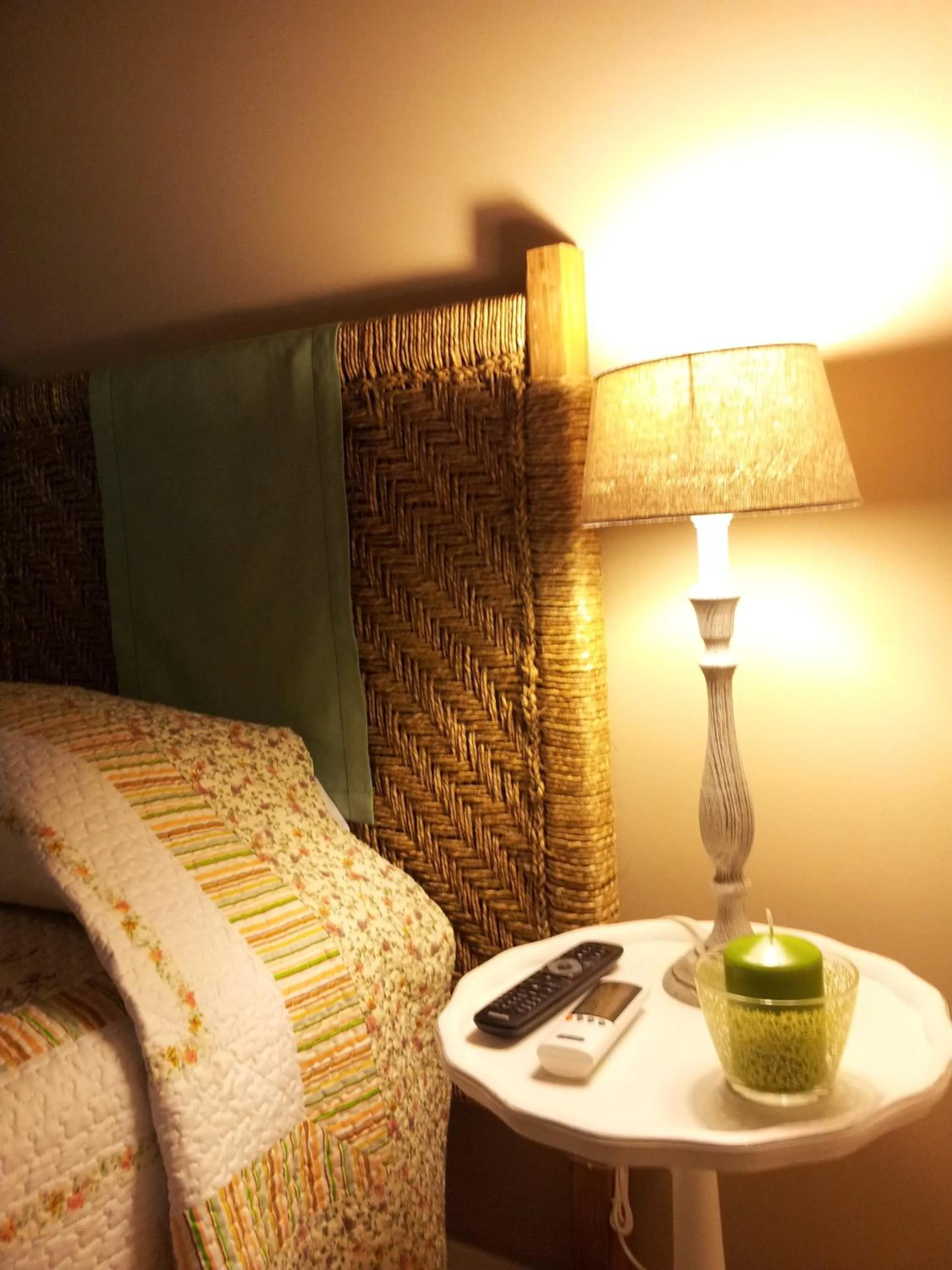 Decorative detail, Bed in B&B Torrente Antico