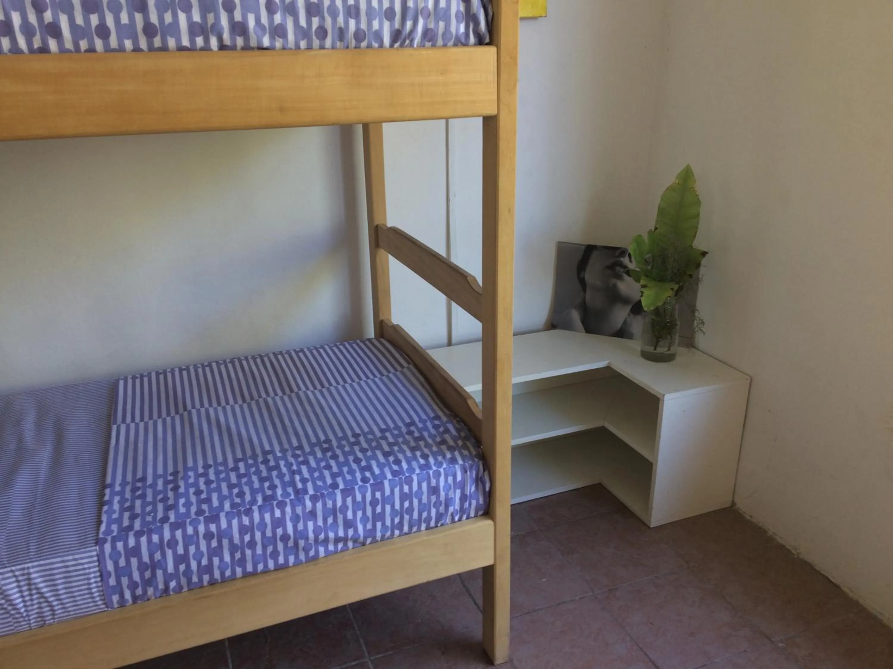 Bedroom, Bed in Pinamar Hostel Casa de Verano