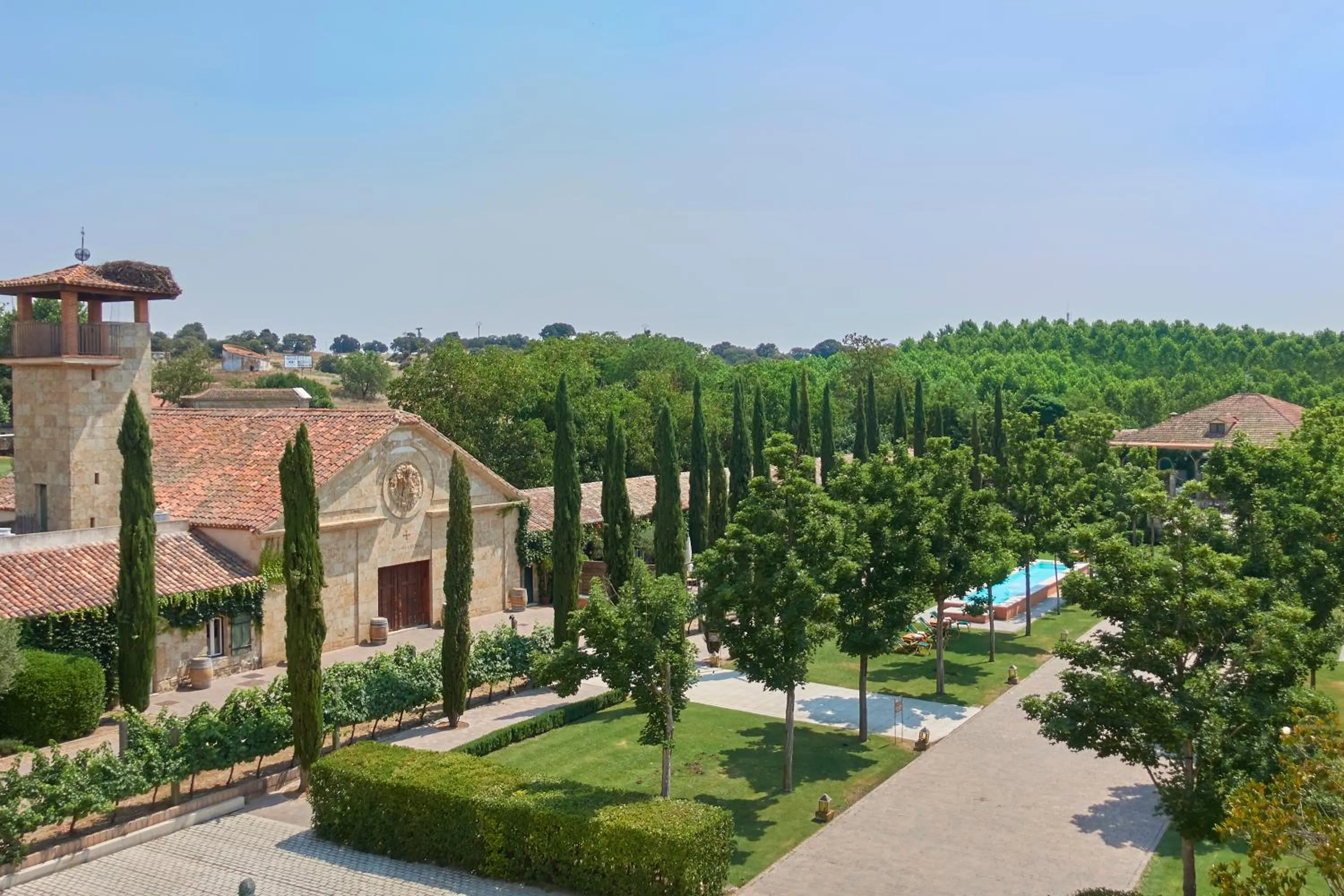 Garden view in Hacienda Zorita Wine Hotel & Spa - Small Luxury Hotels
