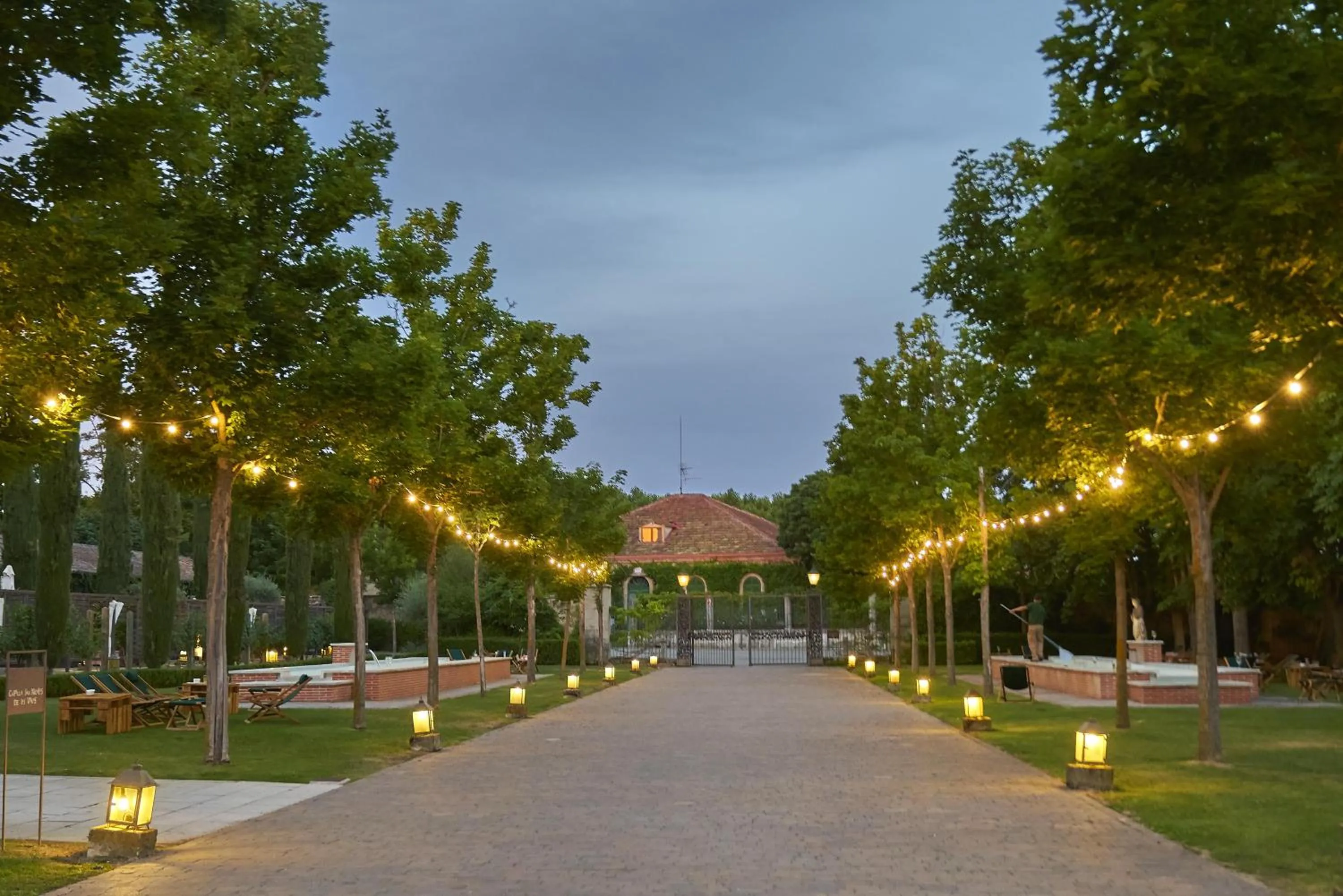 Garden in Hacienda Zorita Wine Hotel & Spa - Small Luxury Hotels