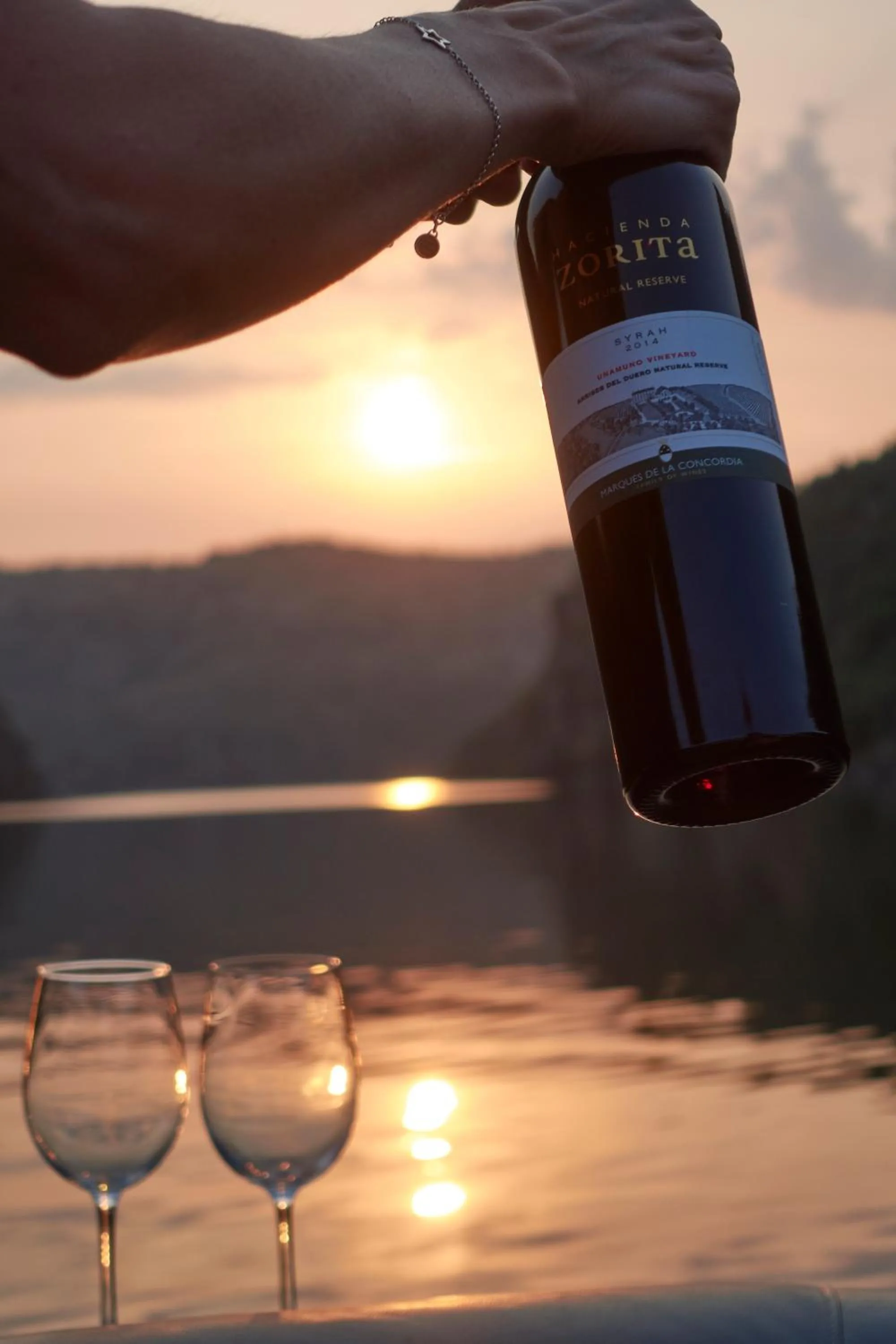 River view in Hacienda Zorita Wine Hotel & Spa - Small Luxury Hotels