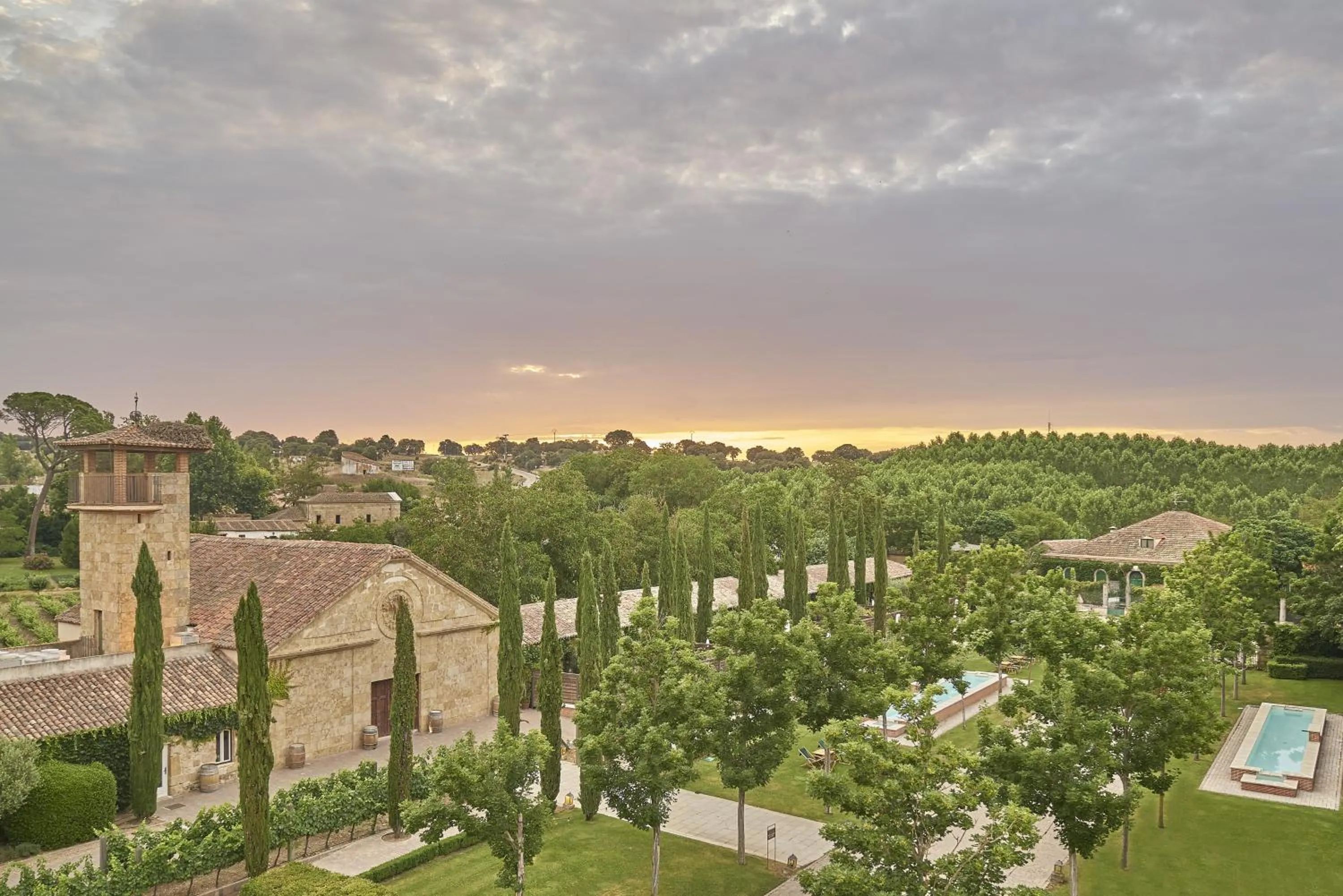 Garden in Hacienda Zorita Wine Hotel & Spa - Small Luxury Hotels