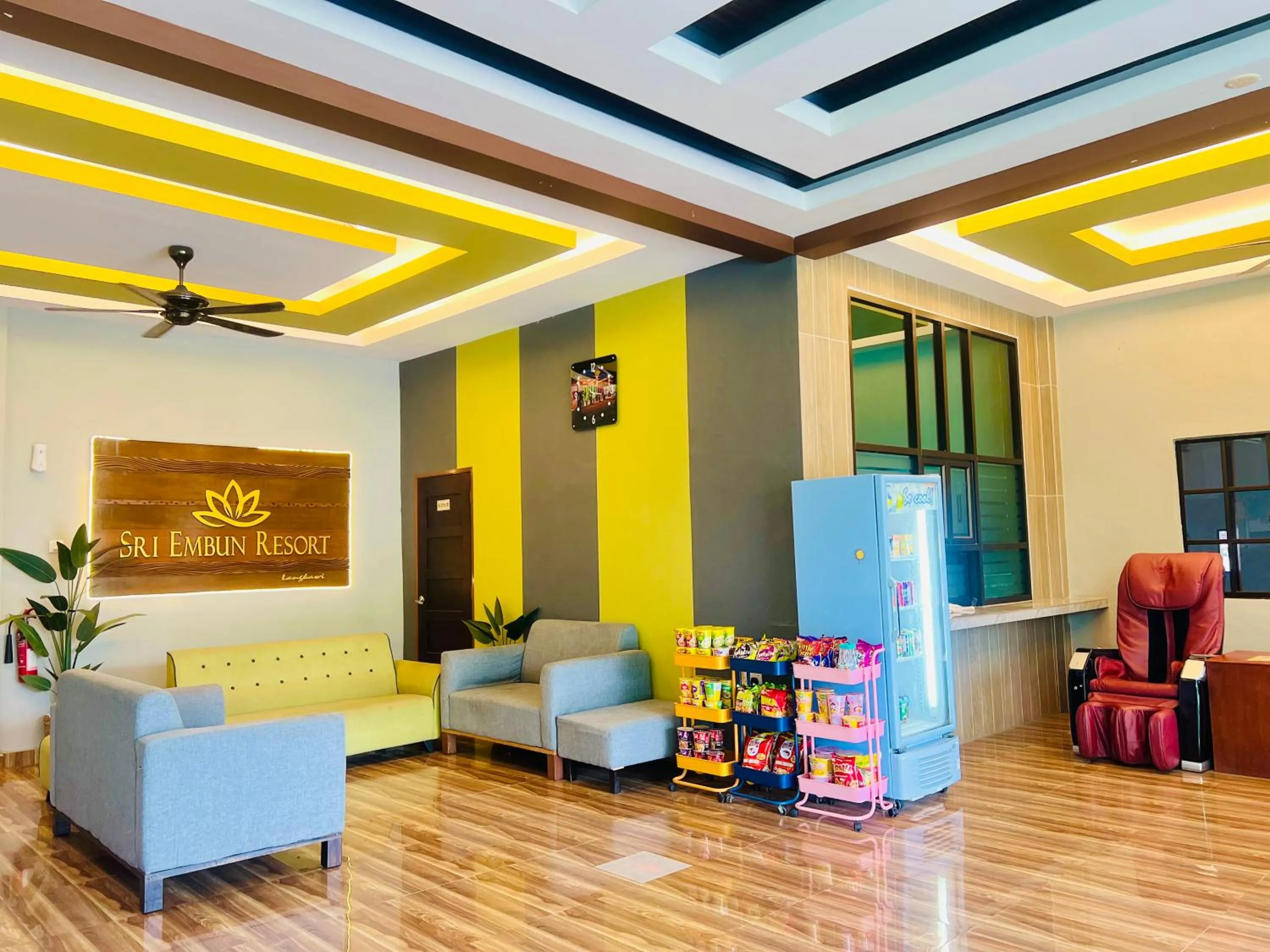 Lobby or reception in Sri Embun Resort Langkawi