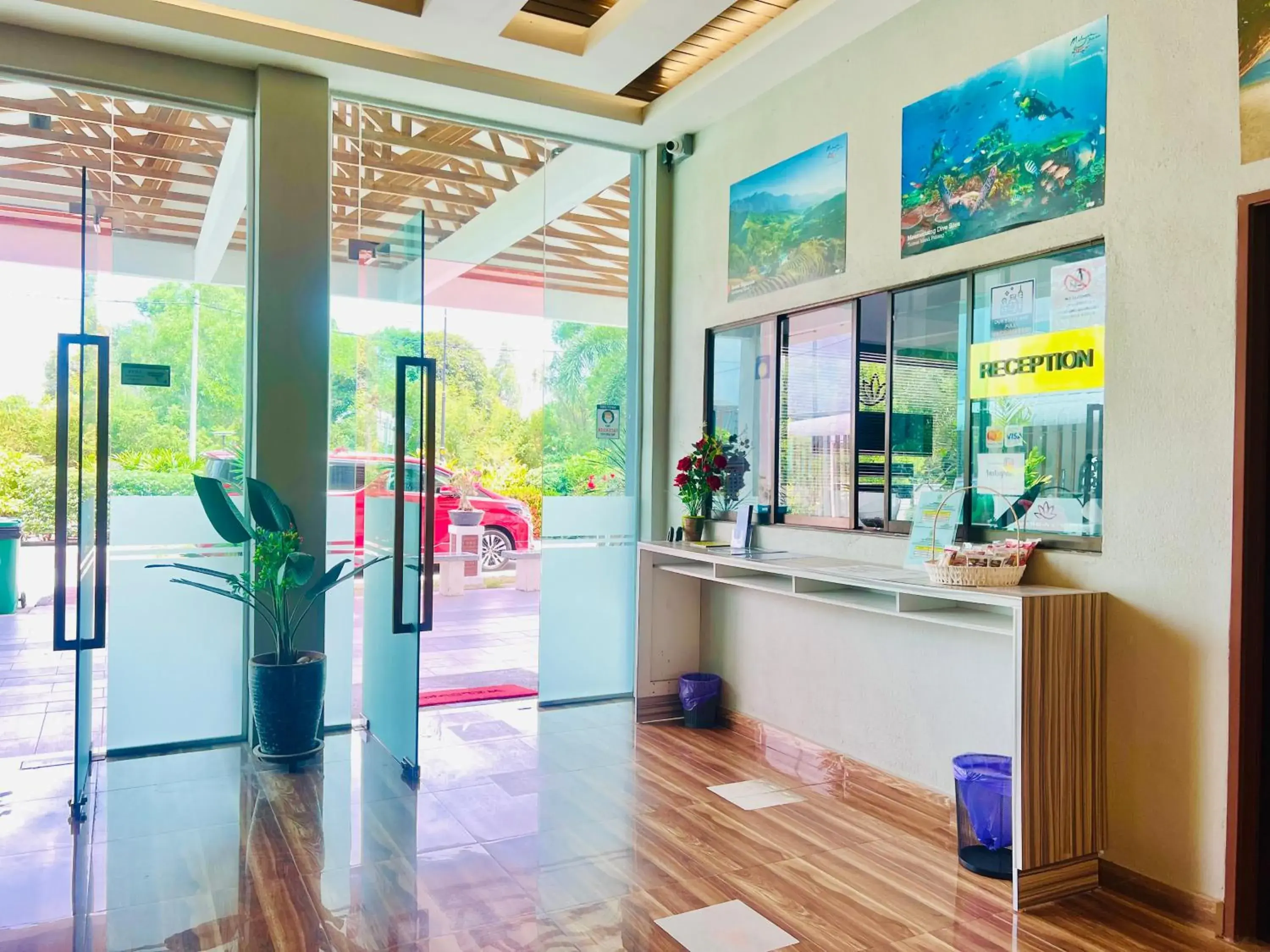 Lobby or reception in Sri Embun Resort Langkawi Lobby or reception in Sri Embun Resort Langkawi