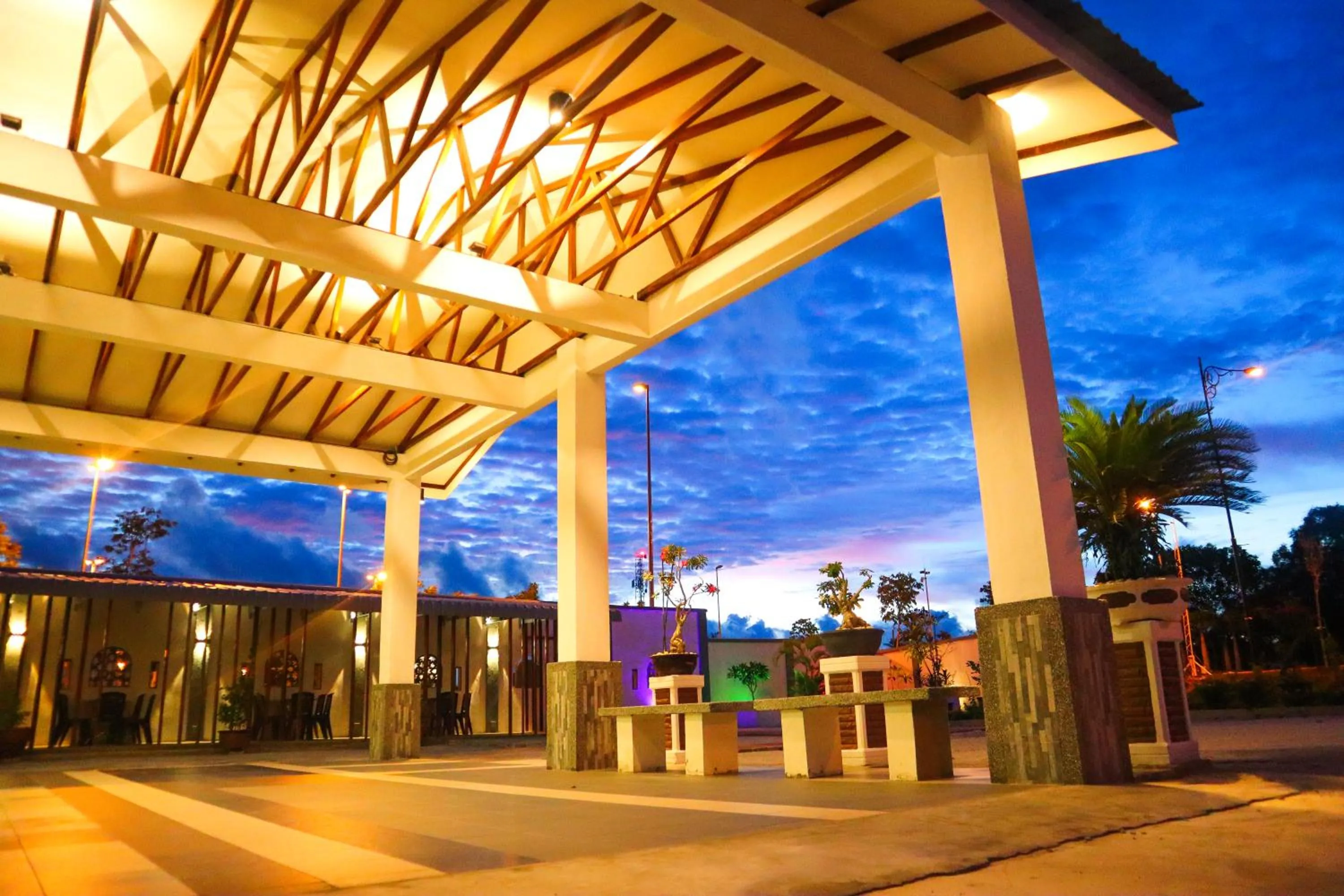 Facade/entrance in Sri Embun Resort Langkawi