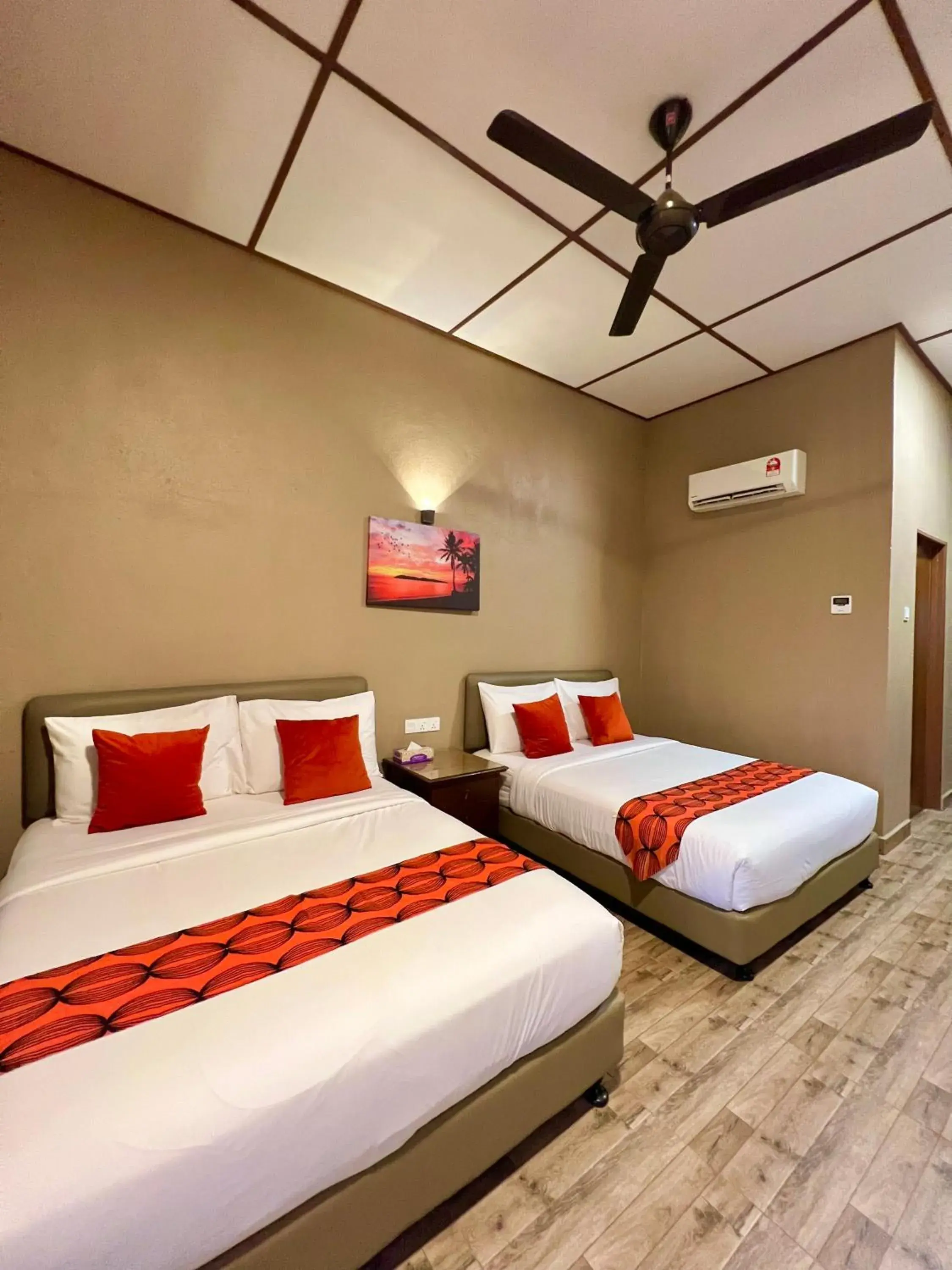 Bed in Sri Embun Resort Langkawi Bed in Sri Embun Resort Langkawi